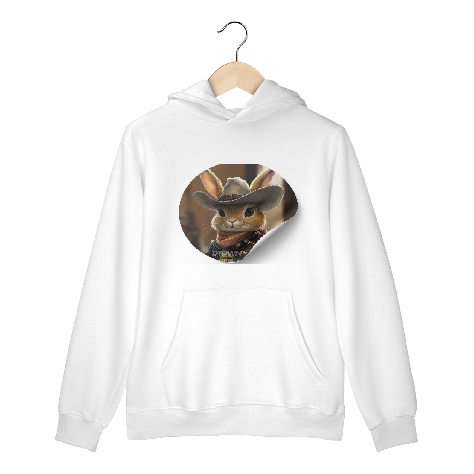 Nome do produto: Moletom Canguru Cowboy Rabbit