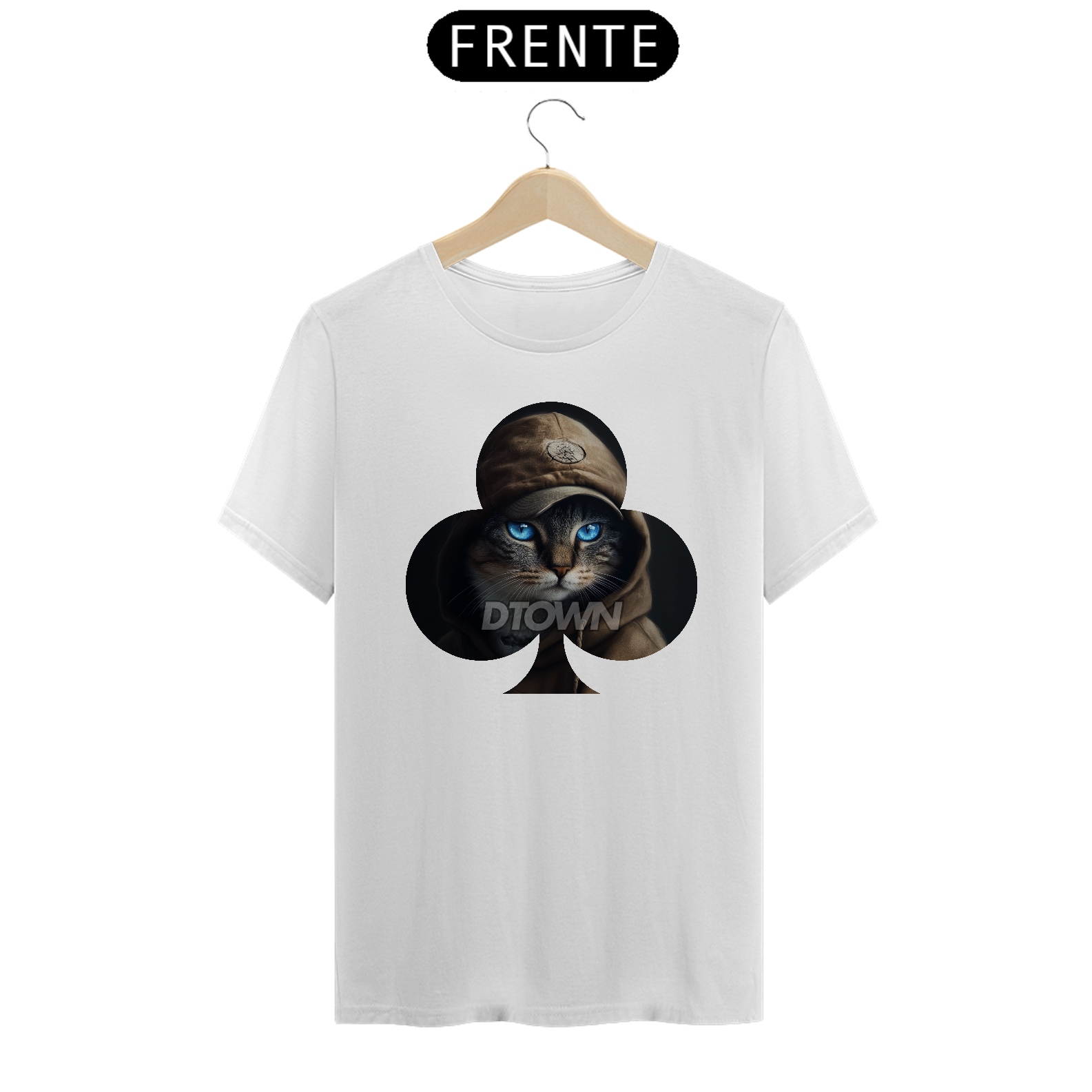 Nome do produto: T-shirt Classic Gangster Cat