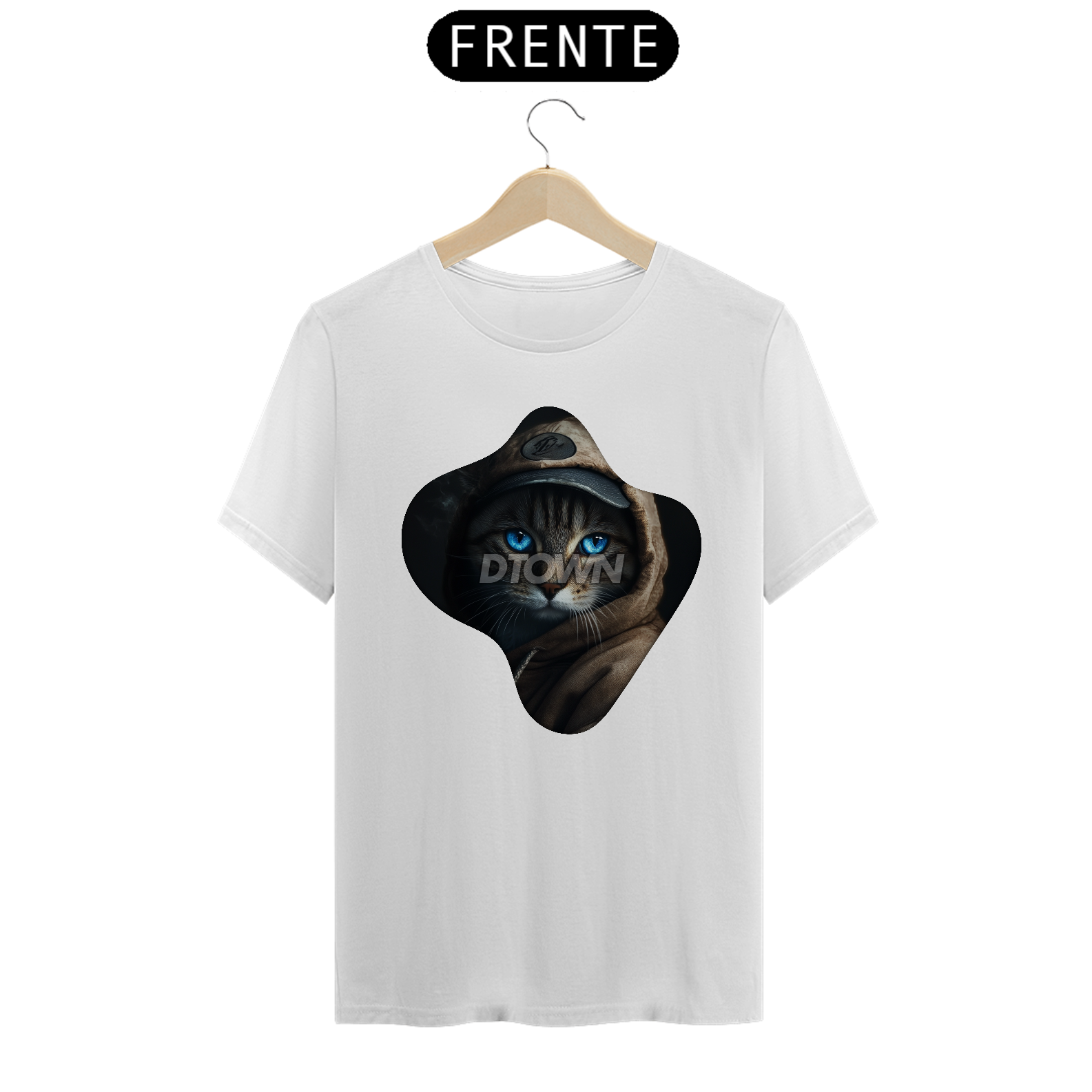 Nome do produto: T-shirt Classic Gangster Cat