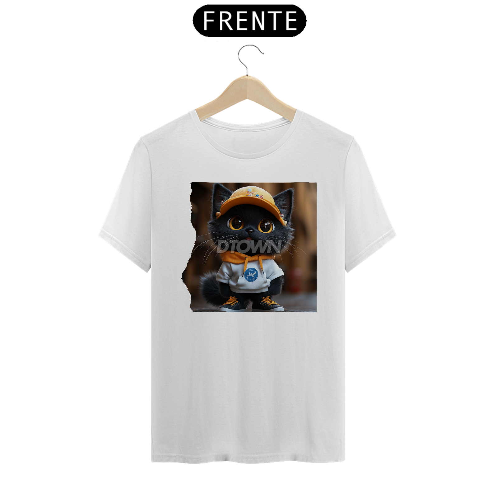 Nome do produto: T-shirt Classic Modern Cat