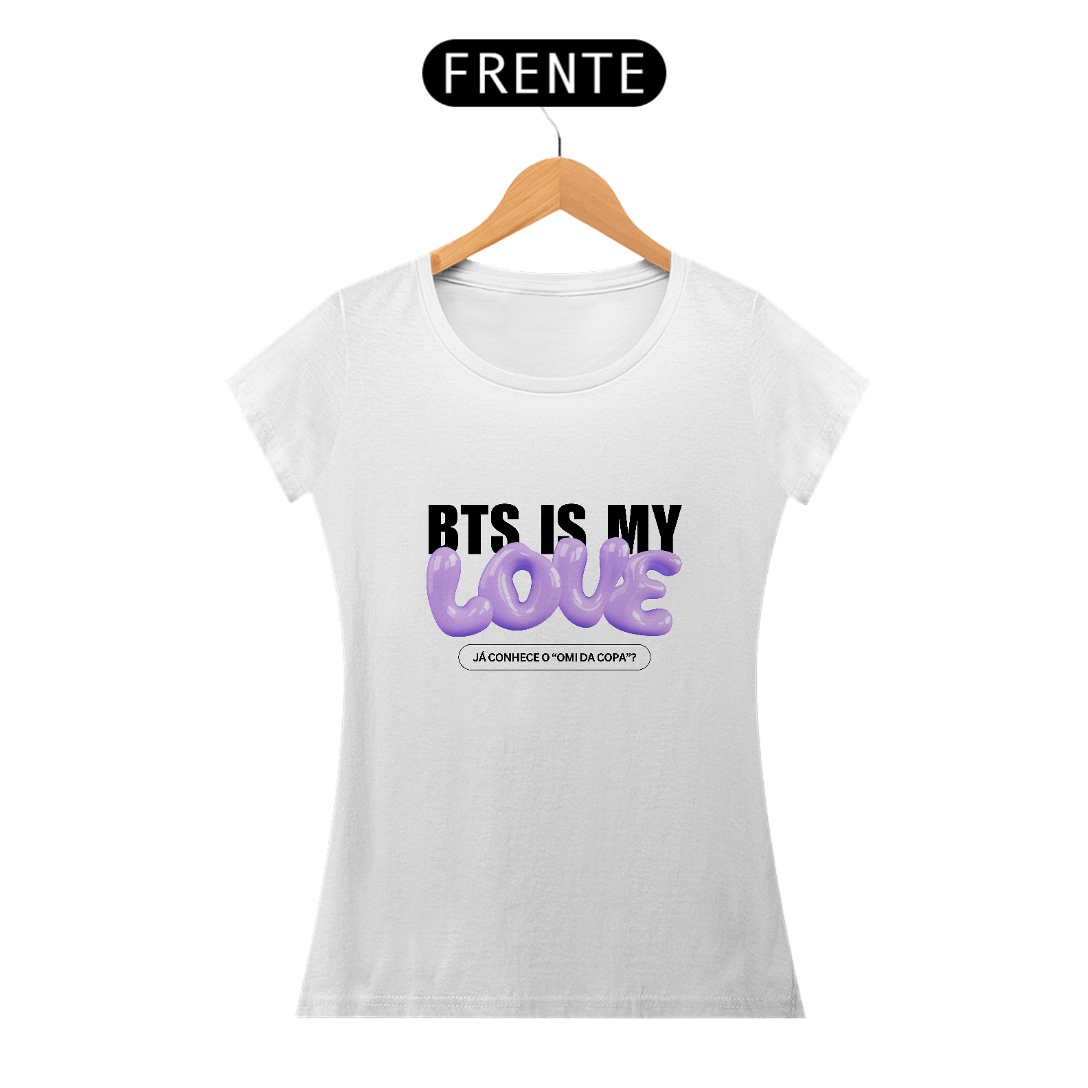 Nome do produto: Camisa- Bts is my love