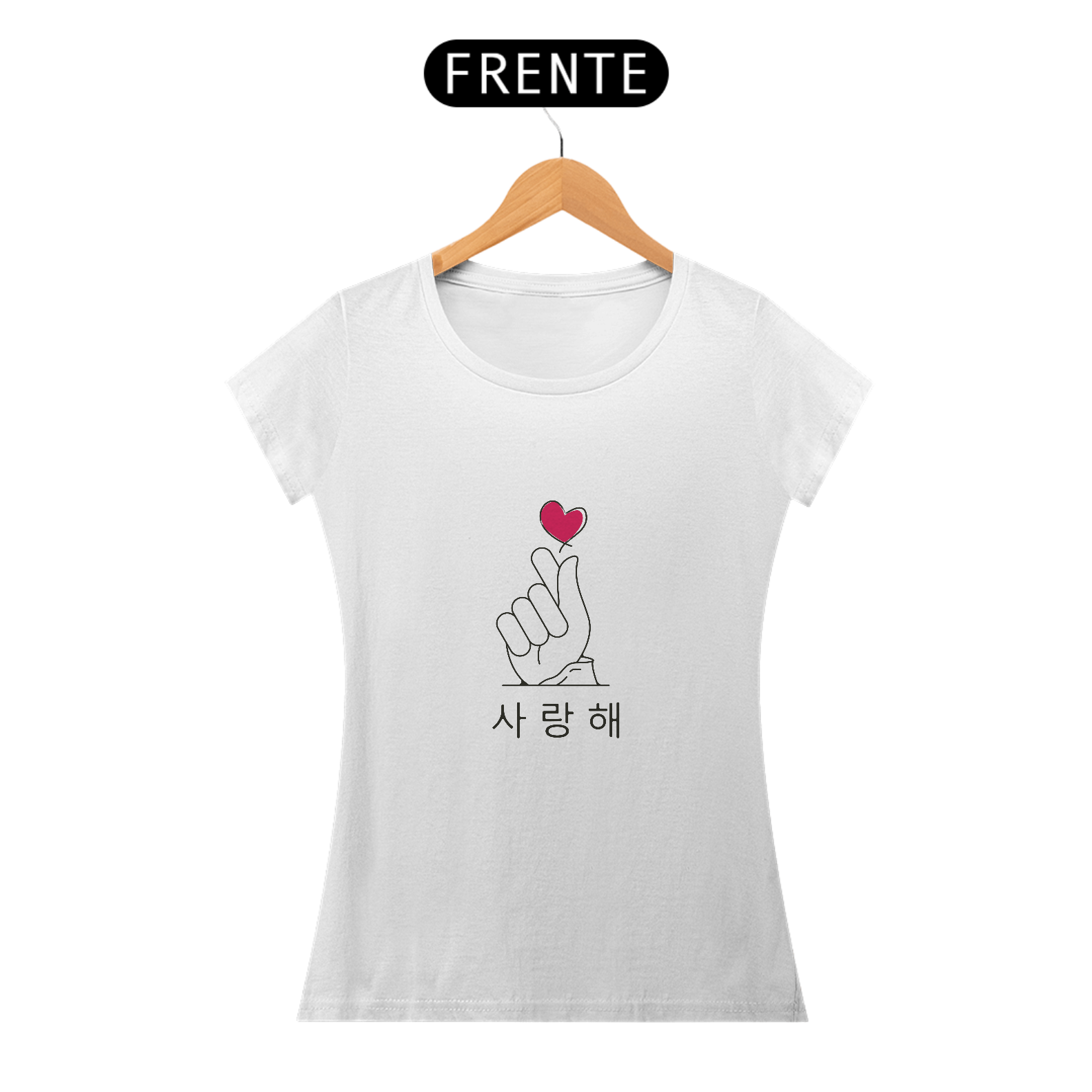 Nome do produto: Camisa- saranghae 