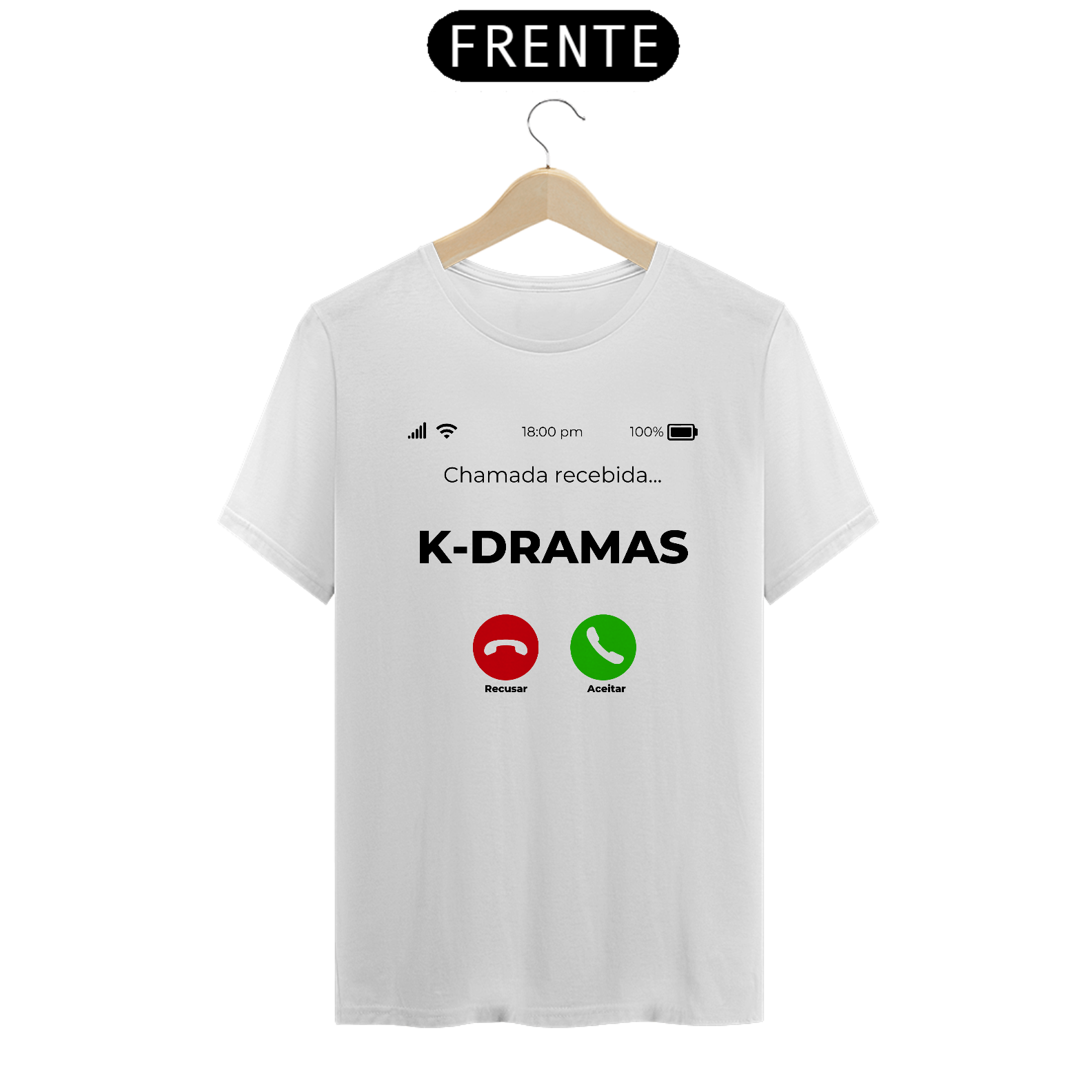 Nome do produto: Camiseta- K-dramas chamando