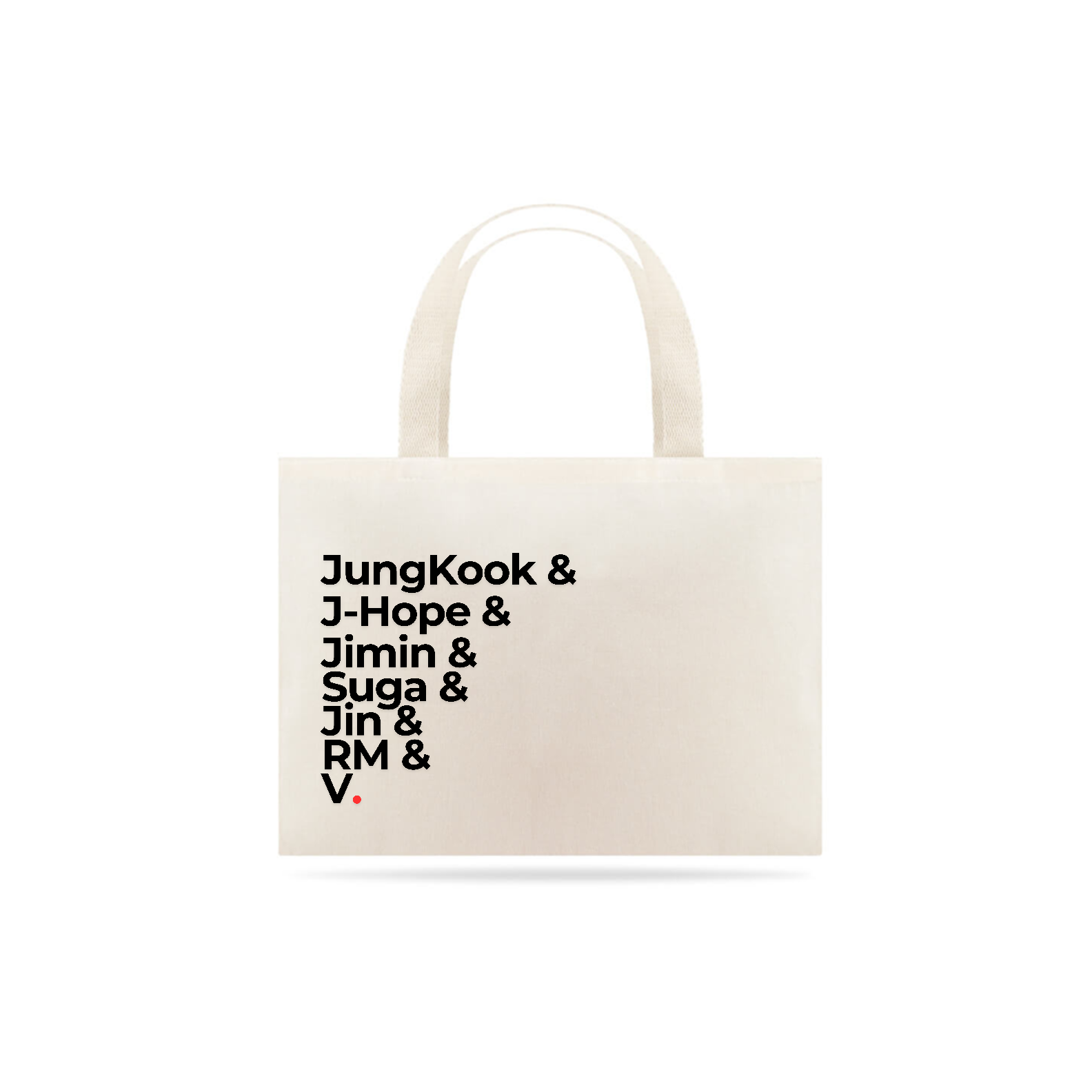 Nome do produto: Eco bag- Bts