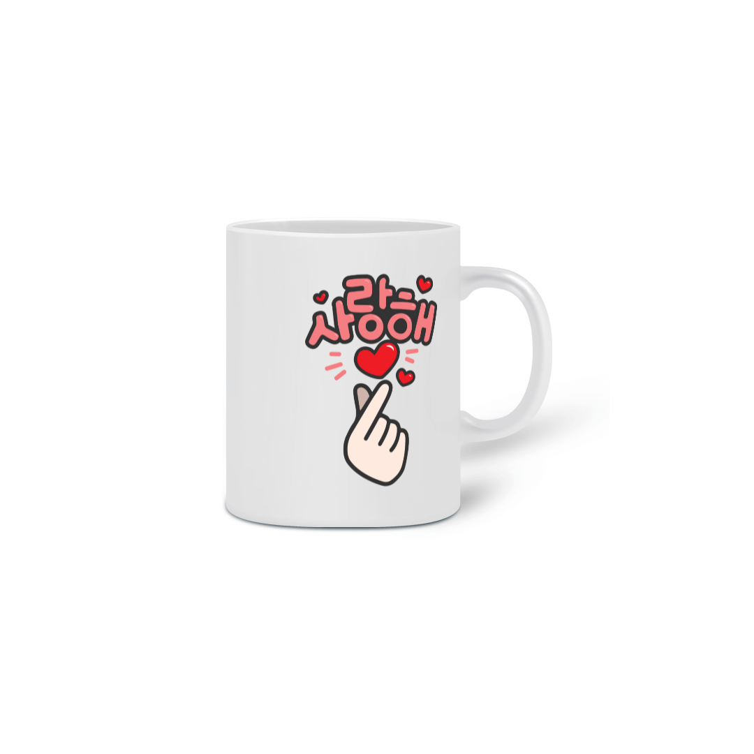 Nome do produto: Caneca- Saranghae 