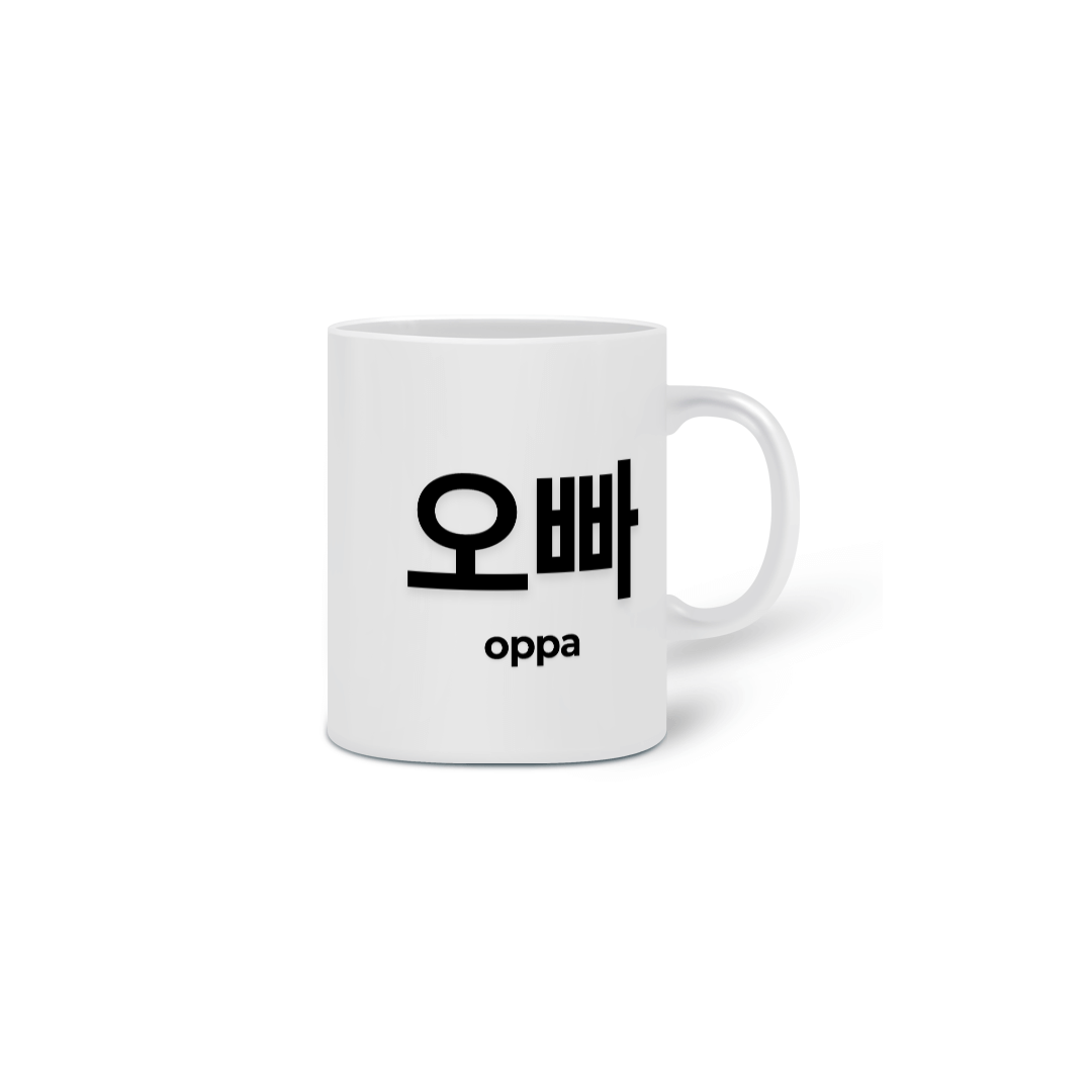 Nome do produto: Caneca- Oppa