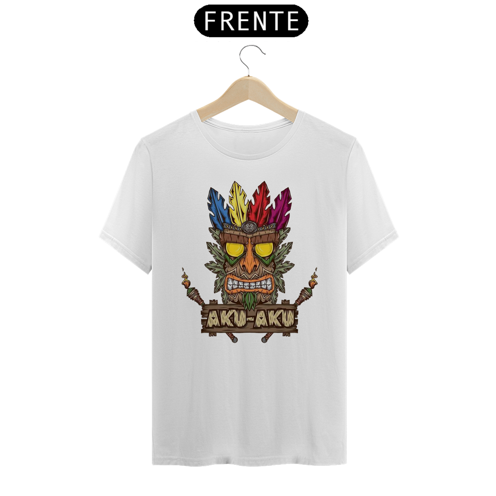 Nome do produto: Camiseta Aku Aku