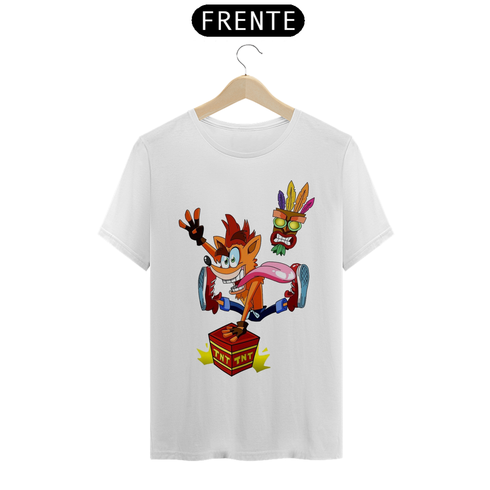 Nome do produto: Camiseta Crash Bandicoot