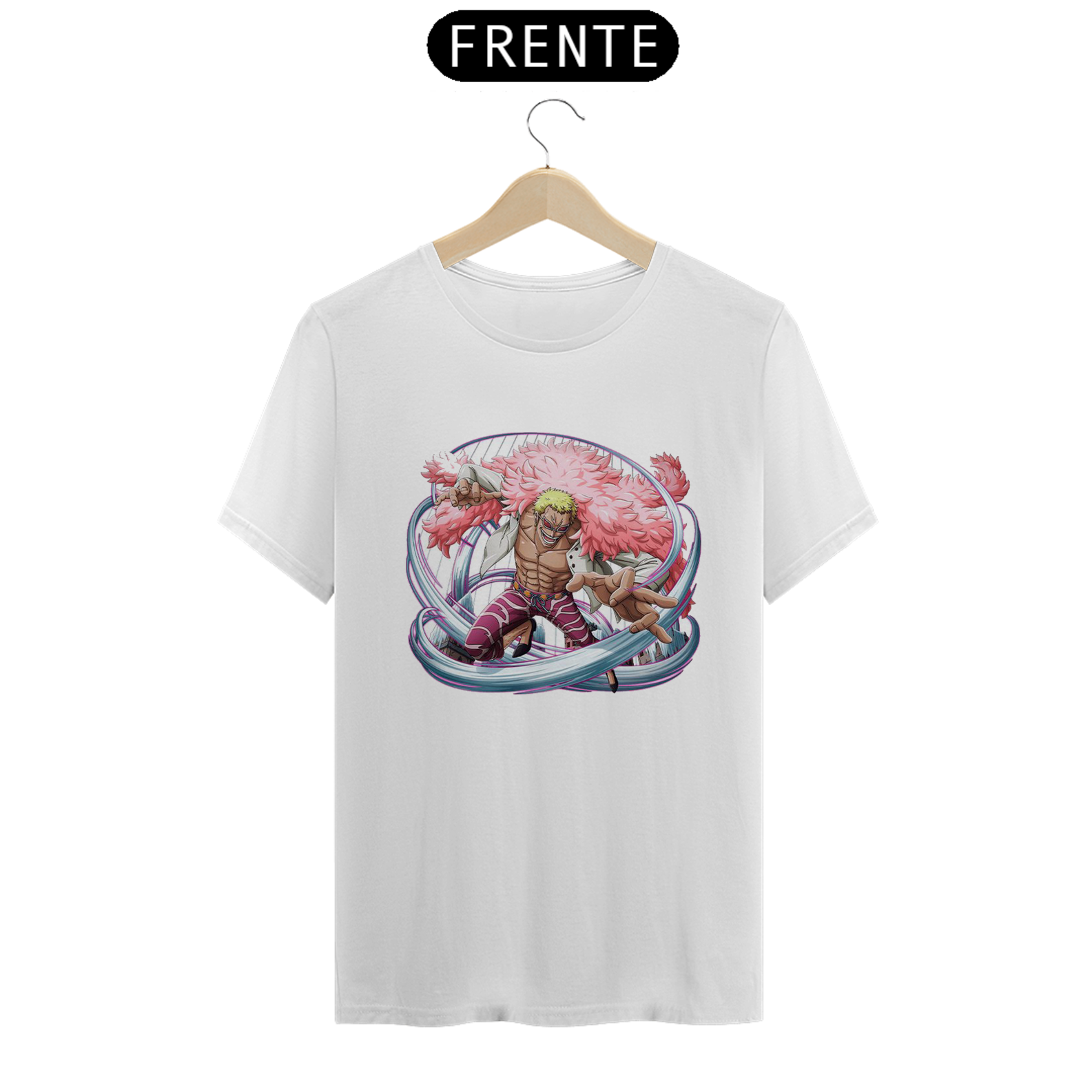 Nome do produto: Camiseta Donquixote Doflamingo
