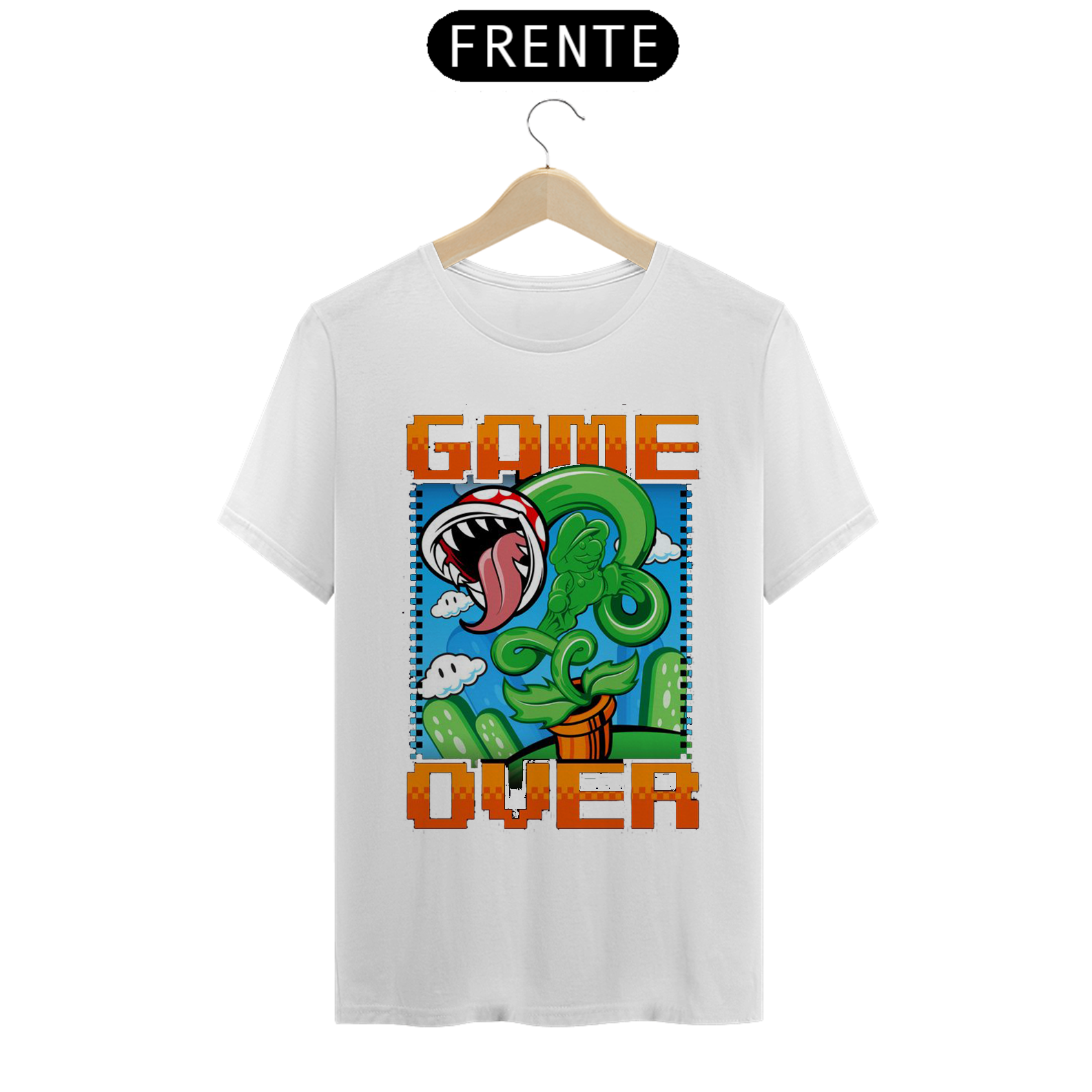 Nome do produto: Camiseta Game over