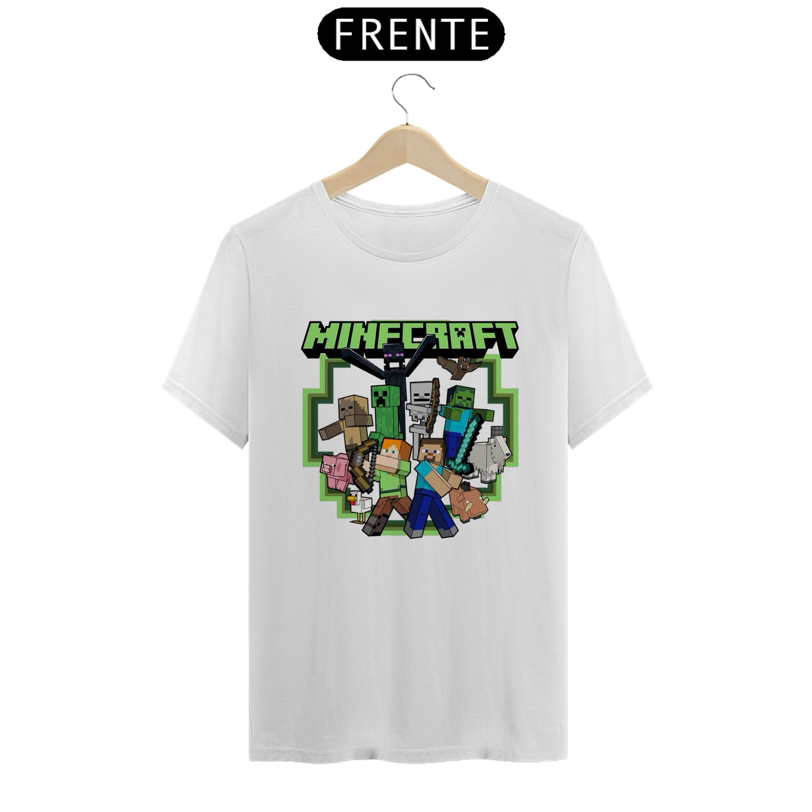 Nome do produto: Camiseta Minfcraft