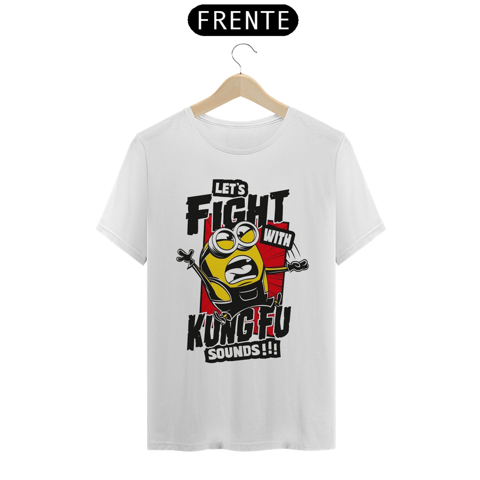 Nome do produto: Camiseta Fight kung fu - Minions