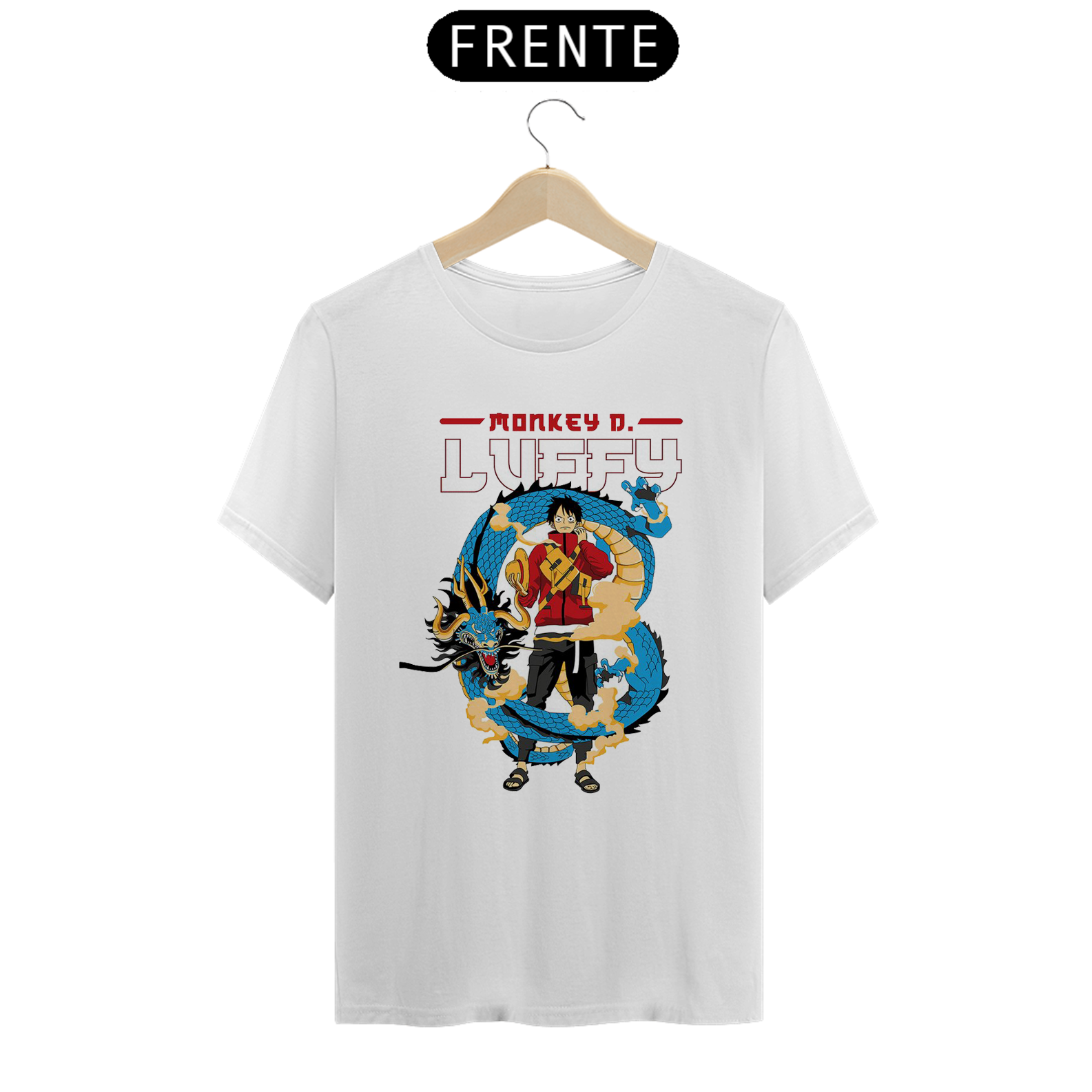 Nome do produto: Camiseta Monkey D. Luffy