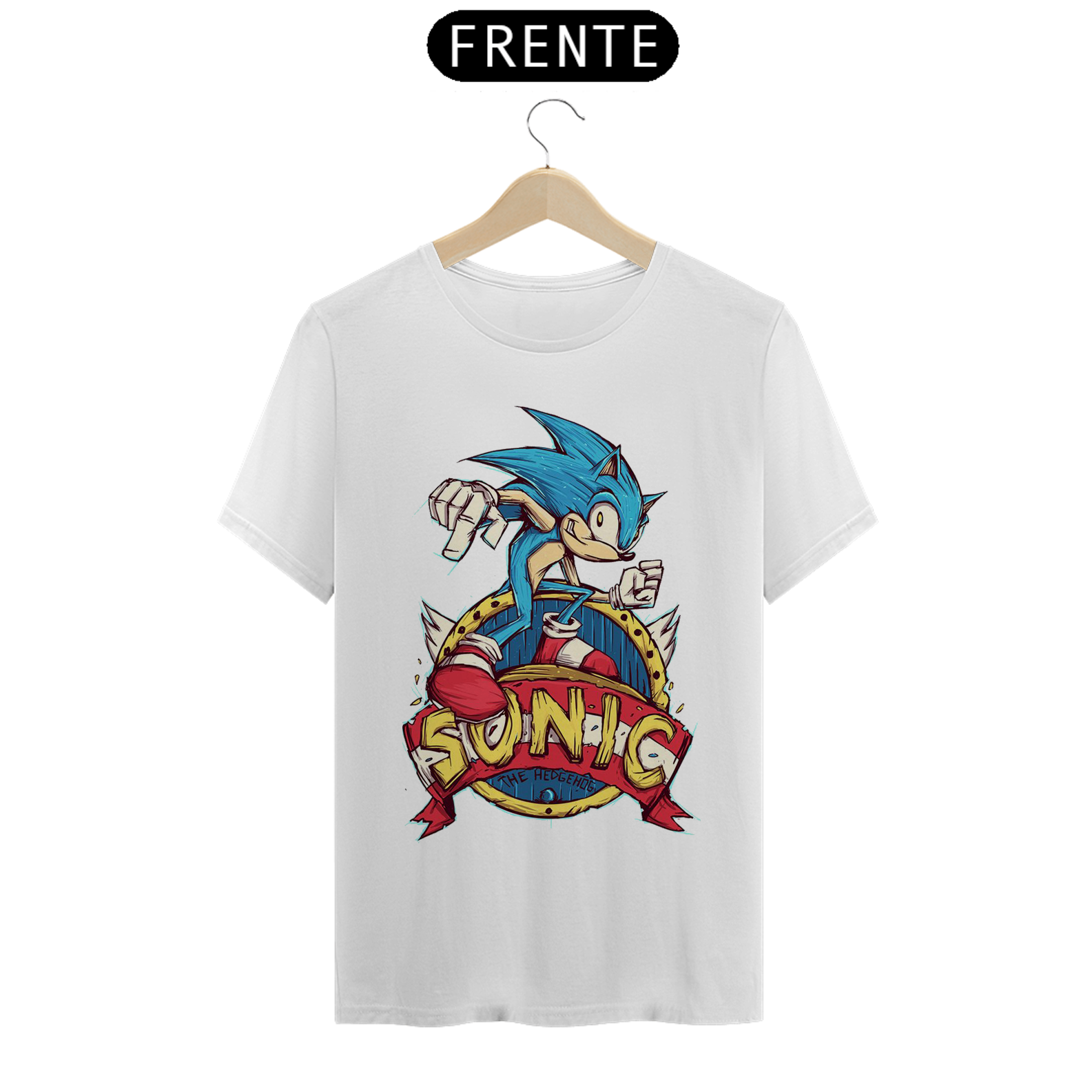 Nome do produto: Camiseta Sonic