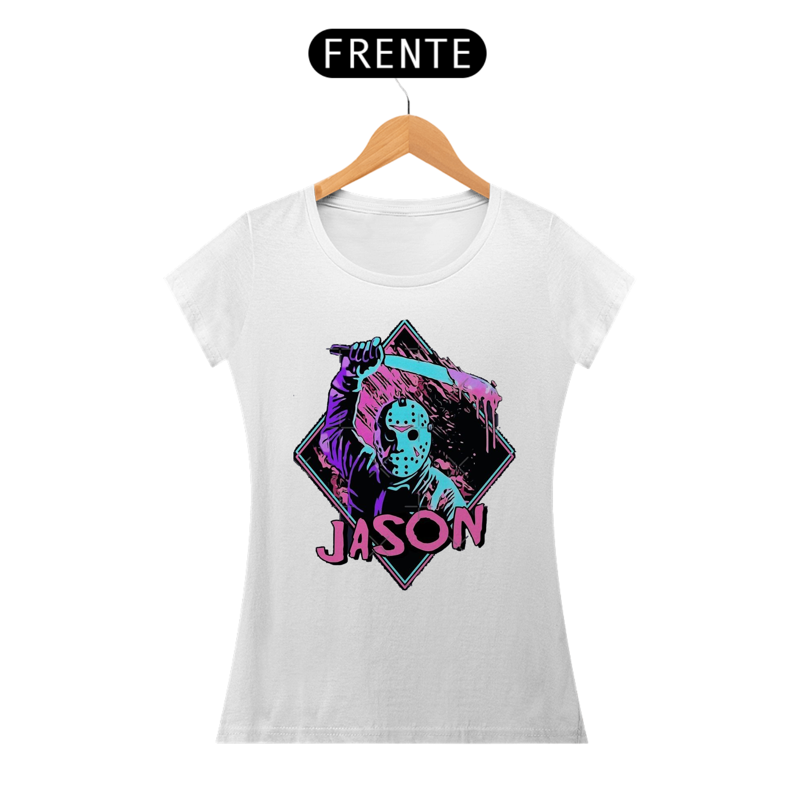 Nome do produto: Camiseta feminina Jason 