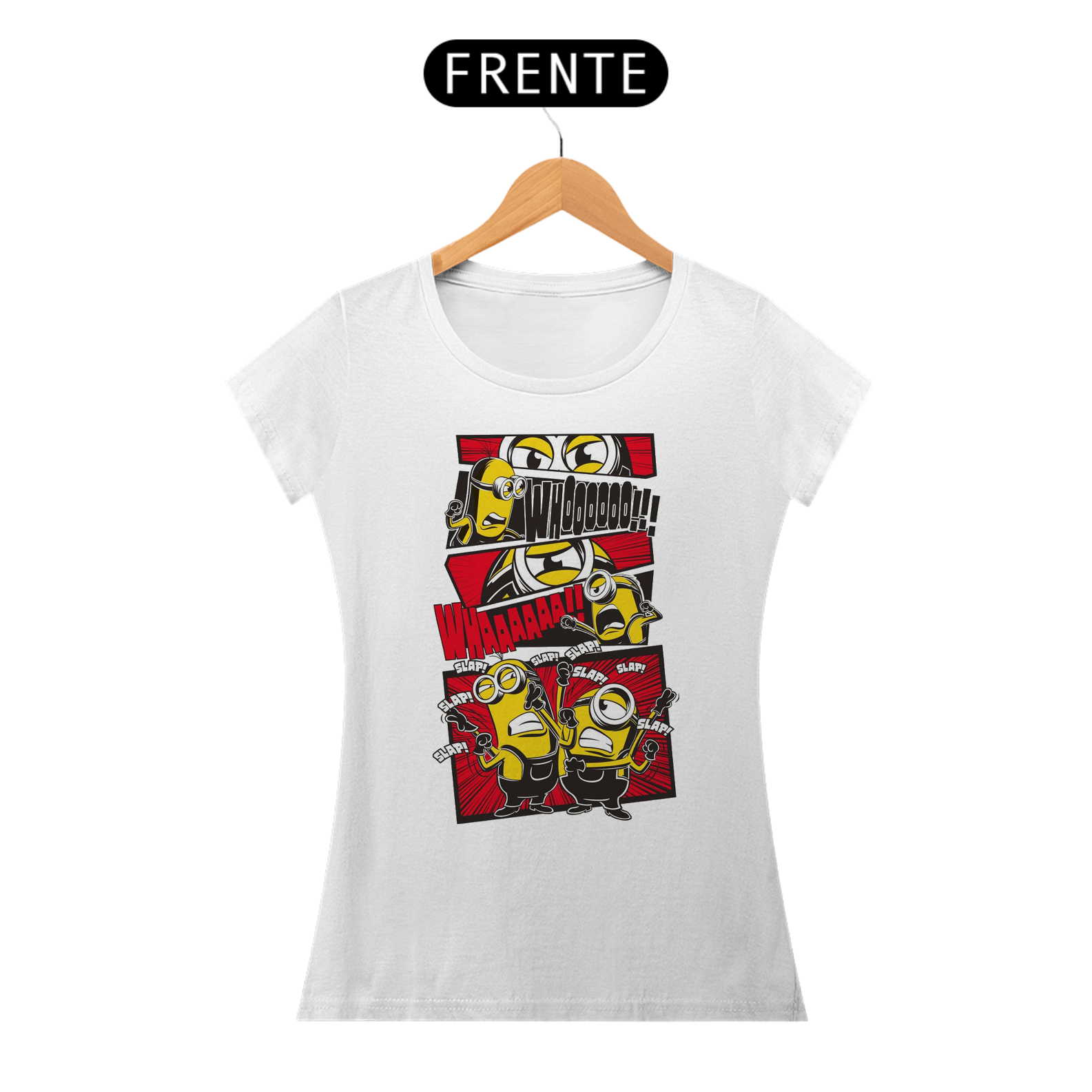 Nome do produto: Camiseta feminina Minions 