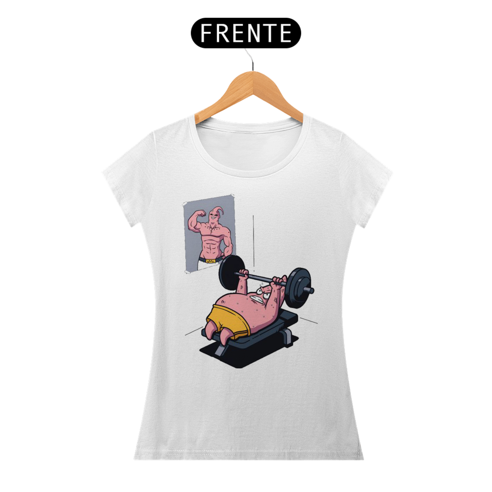 Nome do produto: Camiseta feminina Patrick academia