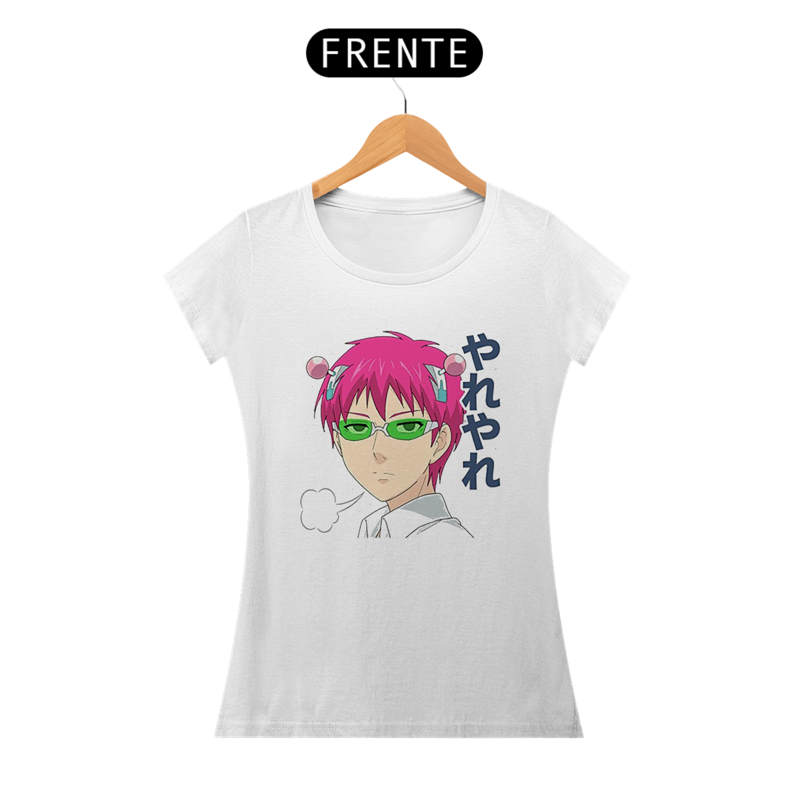 Nome do produto: Camiseta feminina Saiki Kusuo