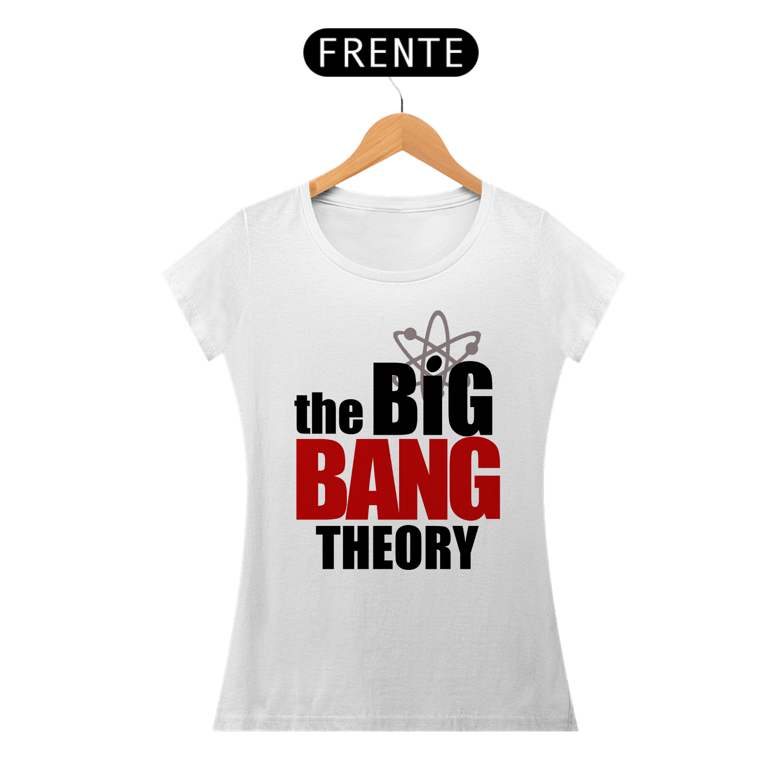 Nome do produto: Camiseta feminina the big bang theory