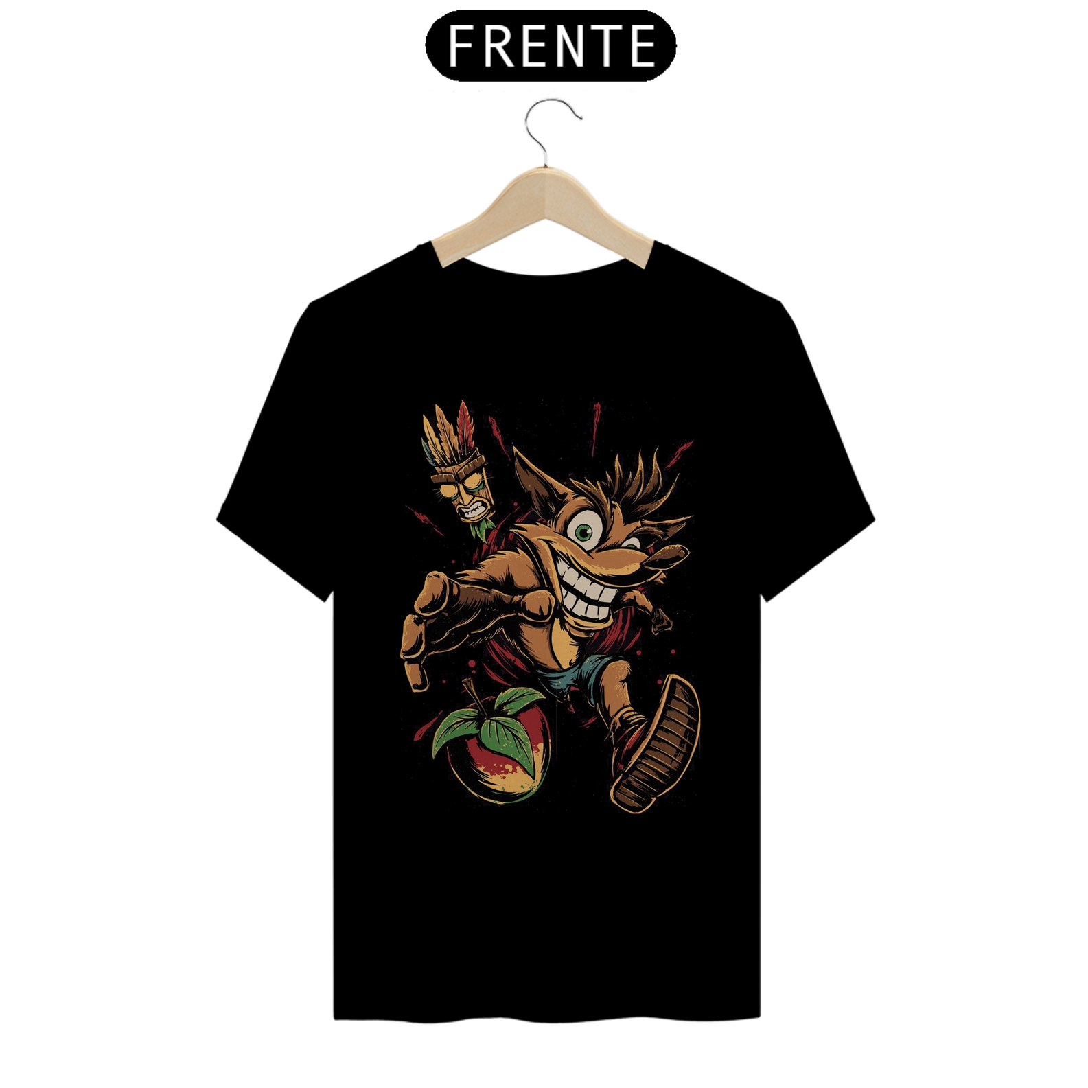 Nome do produto: Camiseta Crash Bandicoot