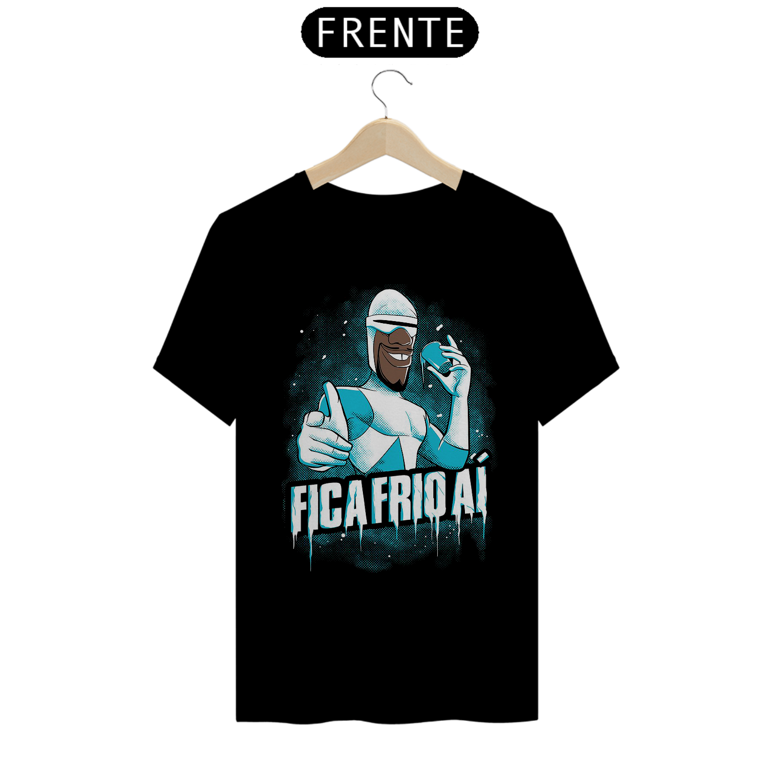 Nome do produto: Camiseta Fica frio aí