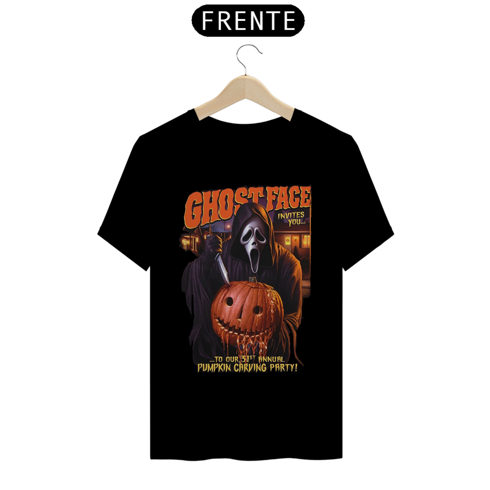 Nome do produto: Camiseta Ghostface Pânico