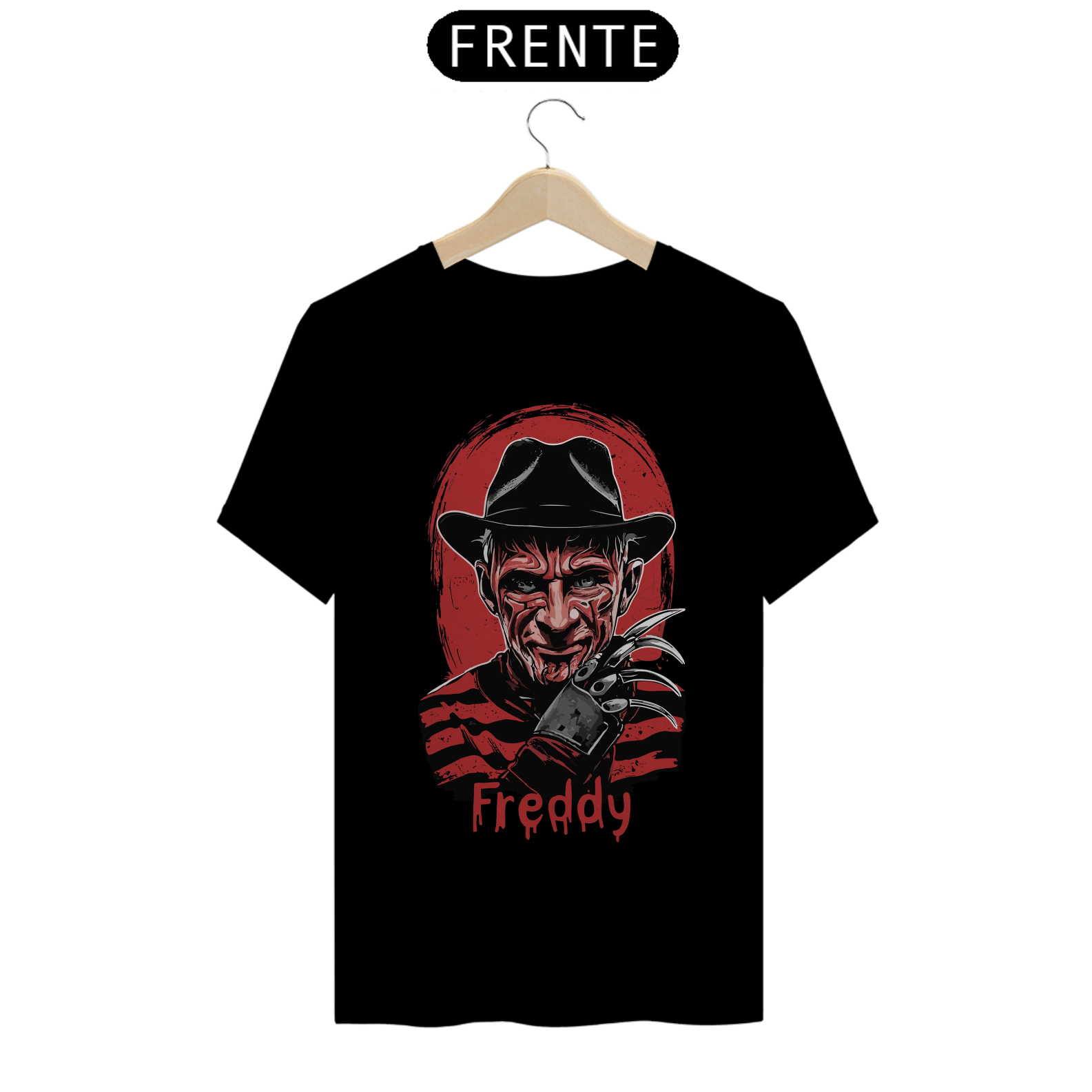 Nome do produto: Camiseta Freddy Krueger