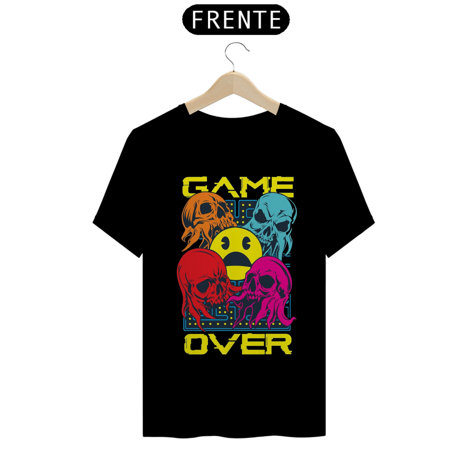 Nome do produto: Camiseta Game over