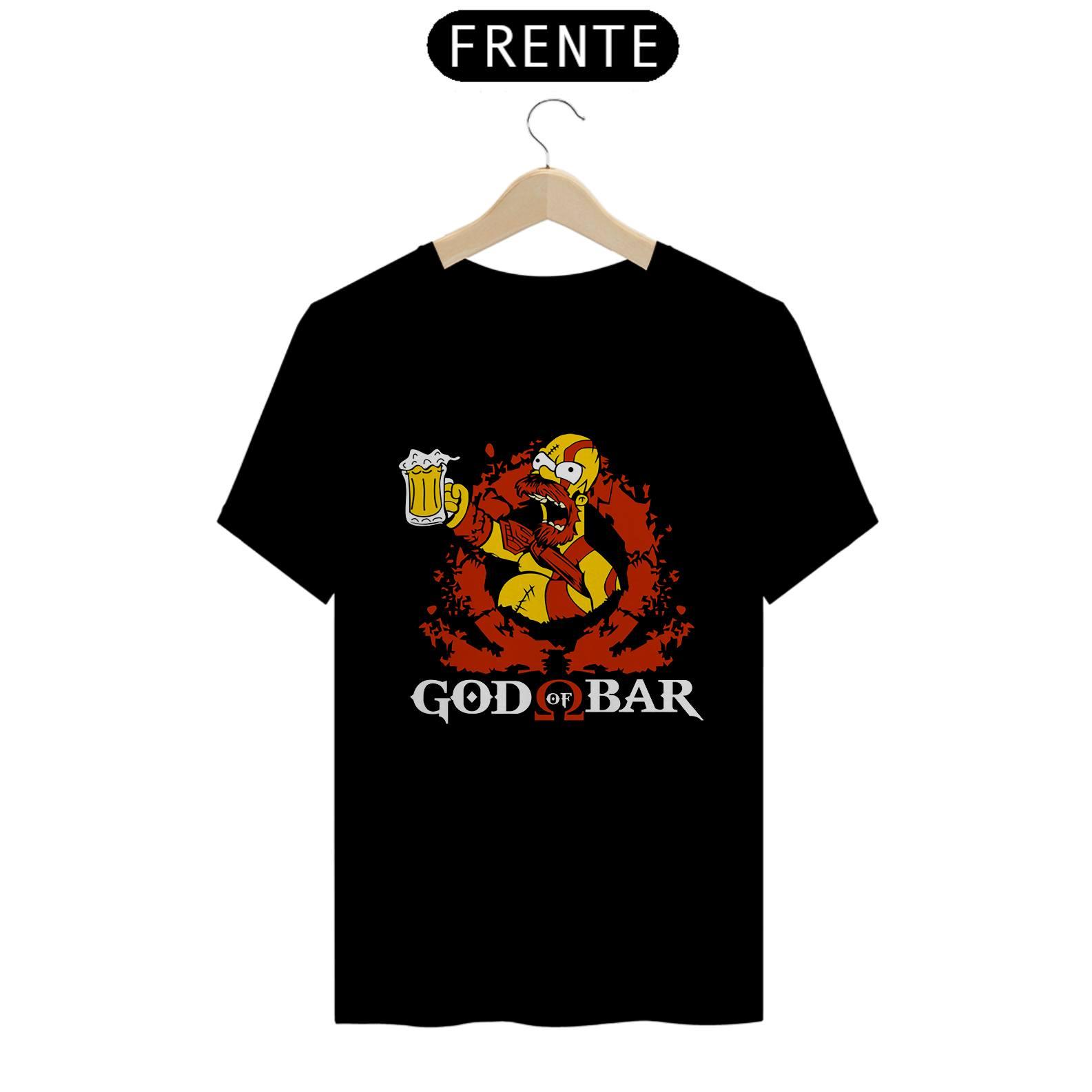 Nome do produto: Camiseta God of bar