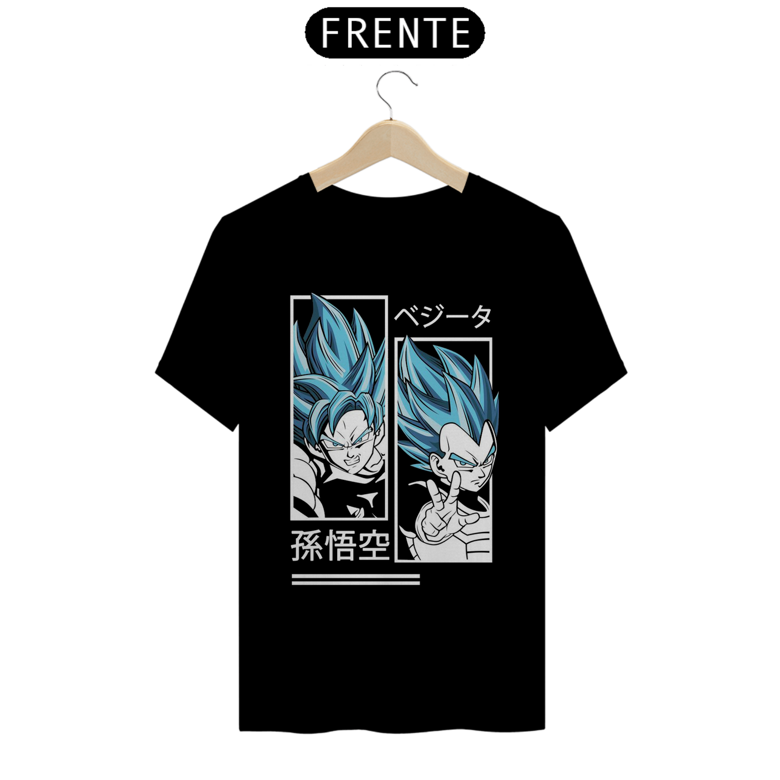 Nome do produto: Camiseta Goku e Vegeta