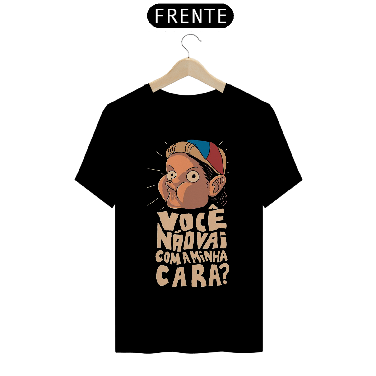 Nome do produto: Camiseta Você não vai com minha cara - Kiko