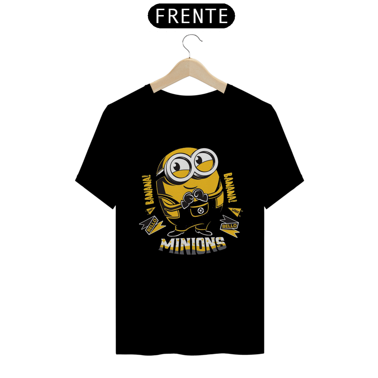 Nome do produto: Camiseta Minions banana