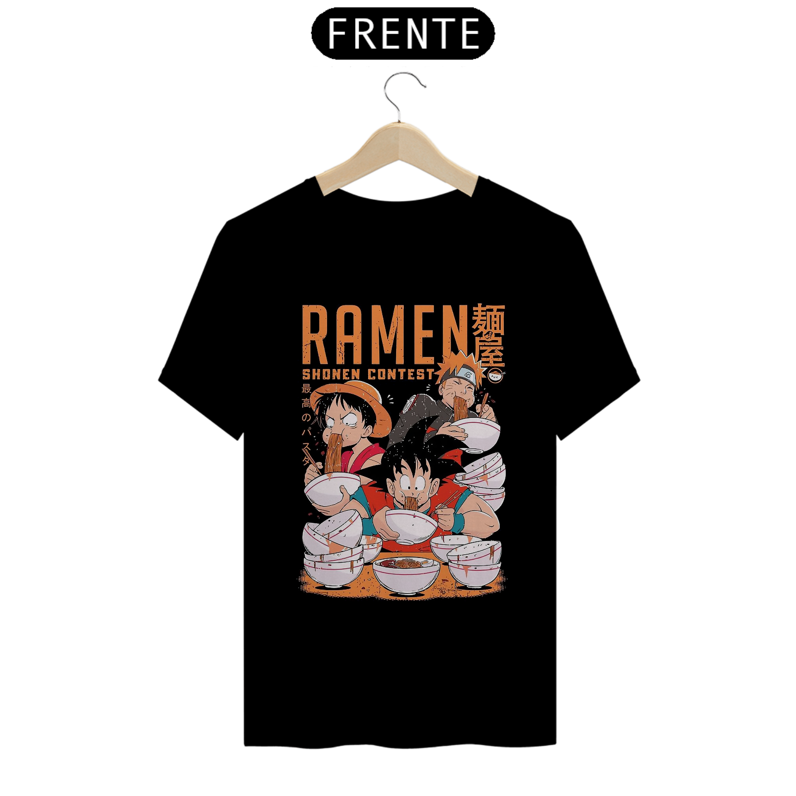 Nome do produto: Camiseta Ramen anime