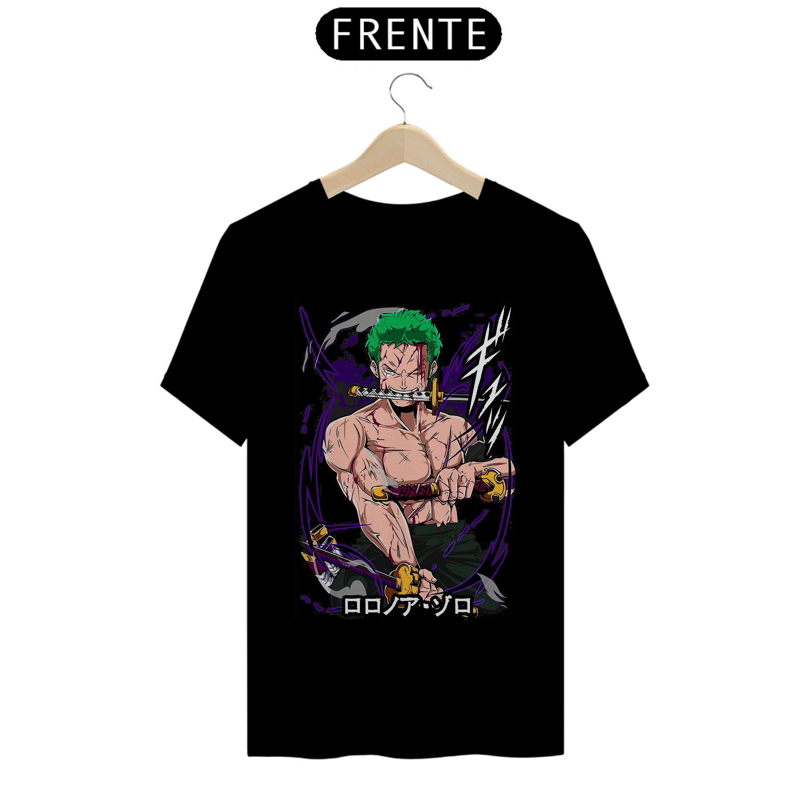 Nome do produto: Camiseta Zoro