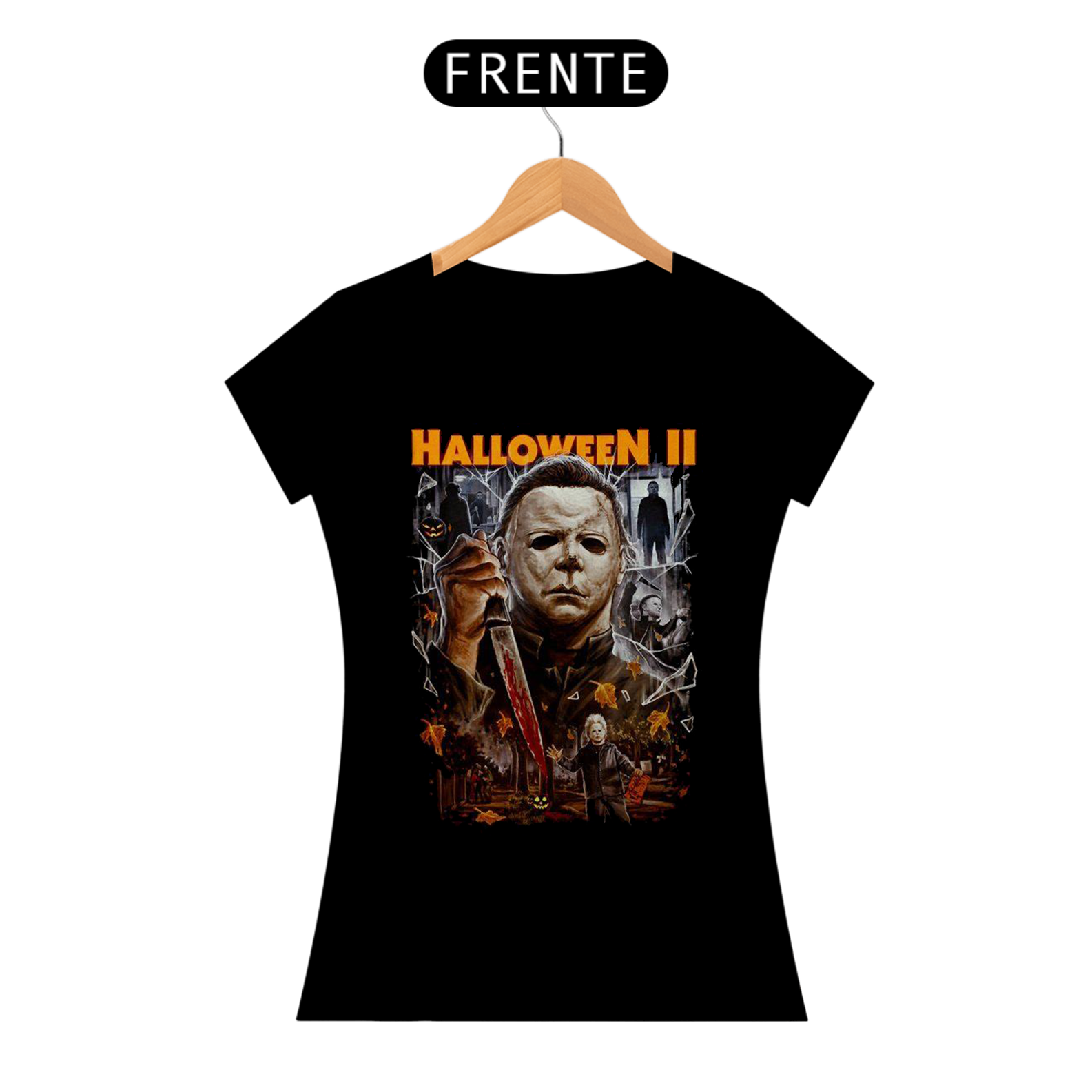 Nome do produto: Camiseta feminina Halloween II