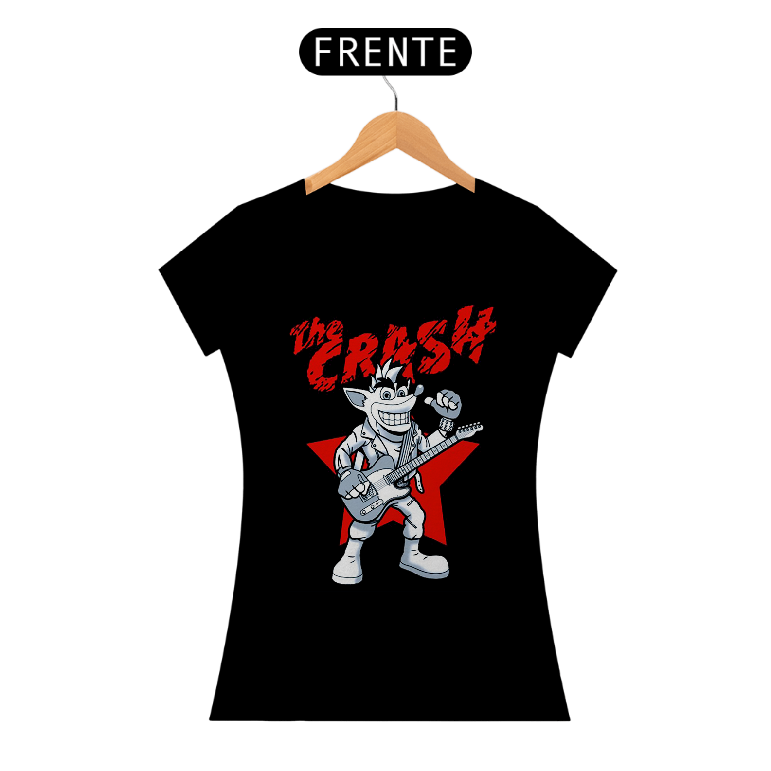 Nome do produto: Camiseta feminina The crash