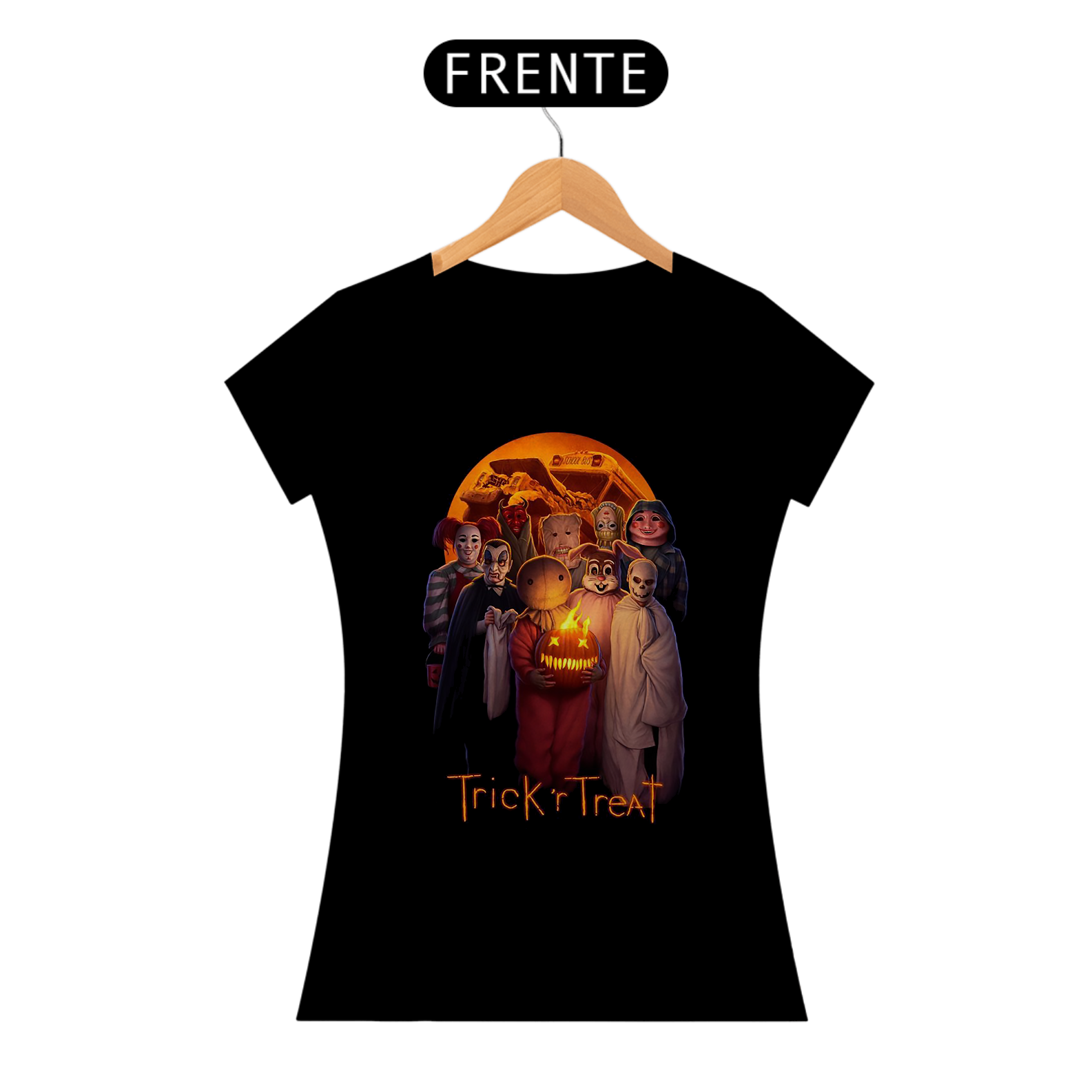 Nome do produto: Camiseta feminina Trick´r treat