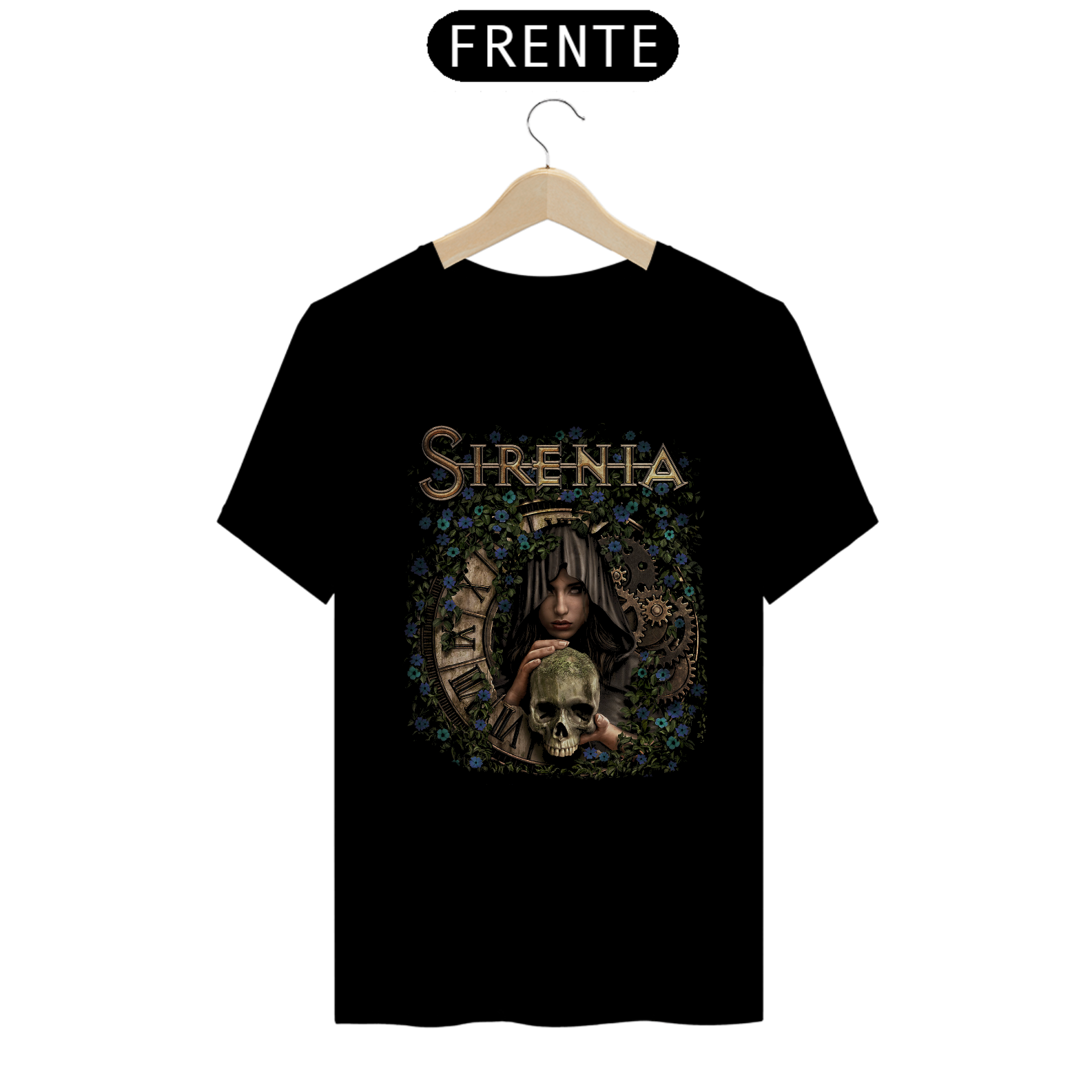 Camiseta Sirenia - Time