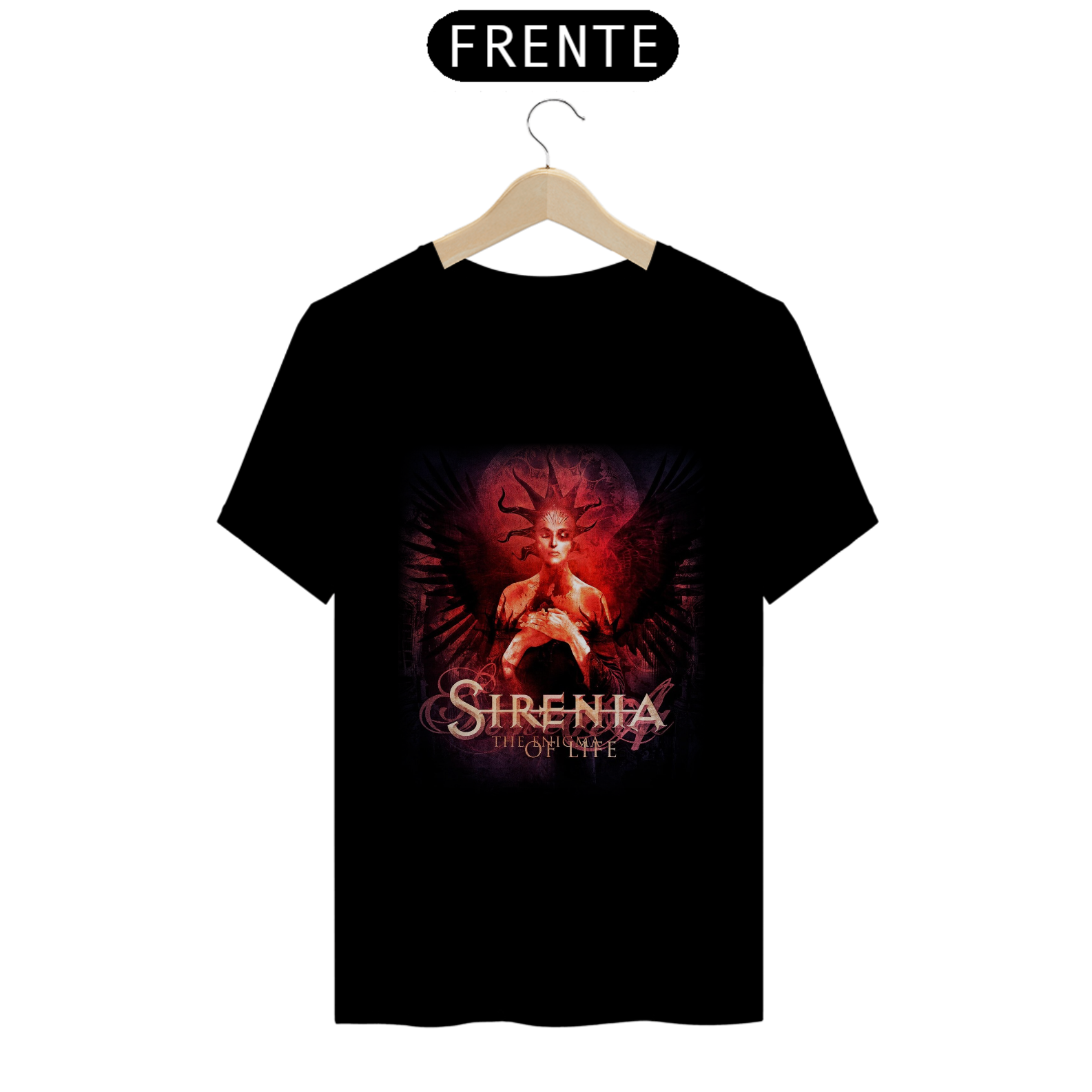 Camiseta Sirenia - The Enigma of Life