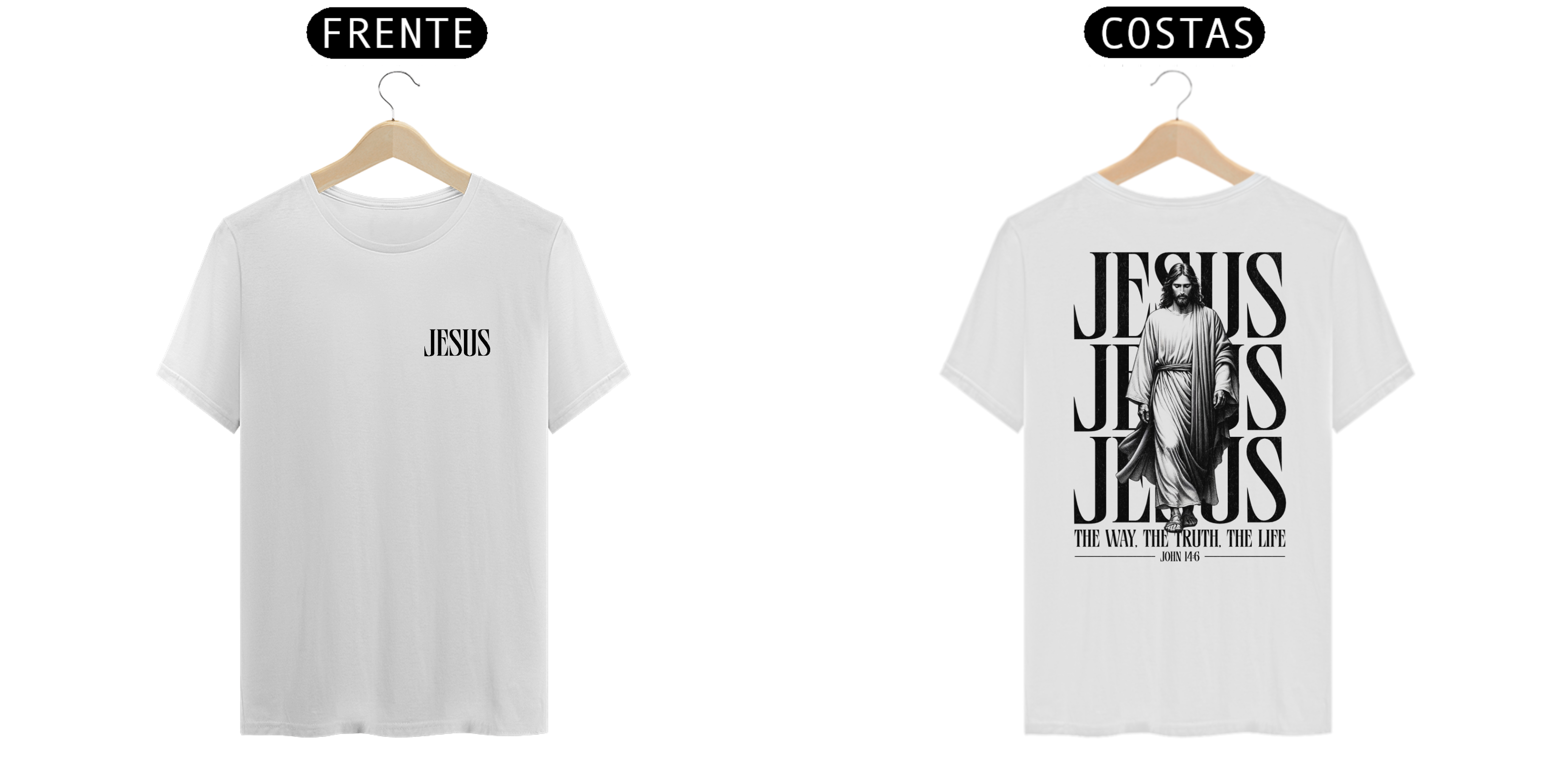 Nome do produto: CAMISA JOÃO 14:6