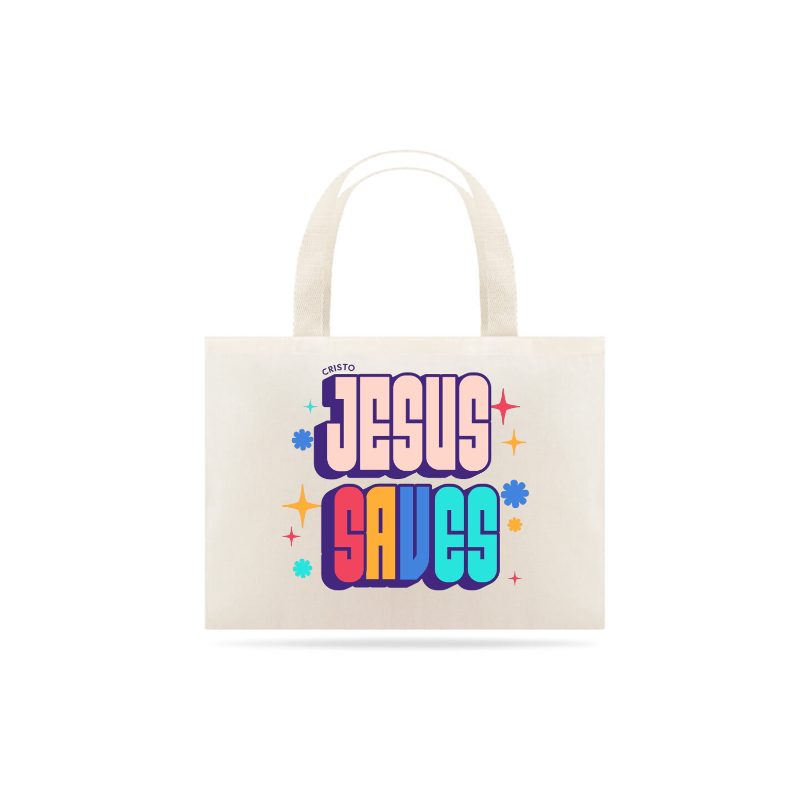 Nome do produto: ECO-BAG JESUS SAVES