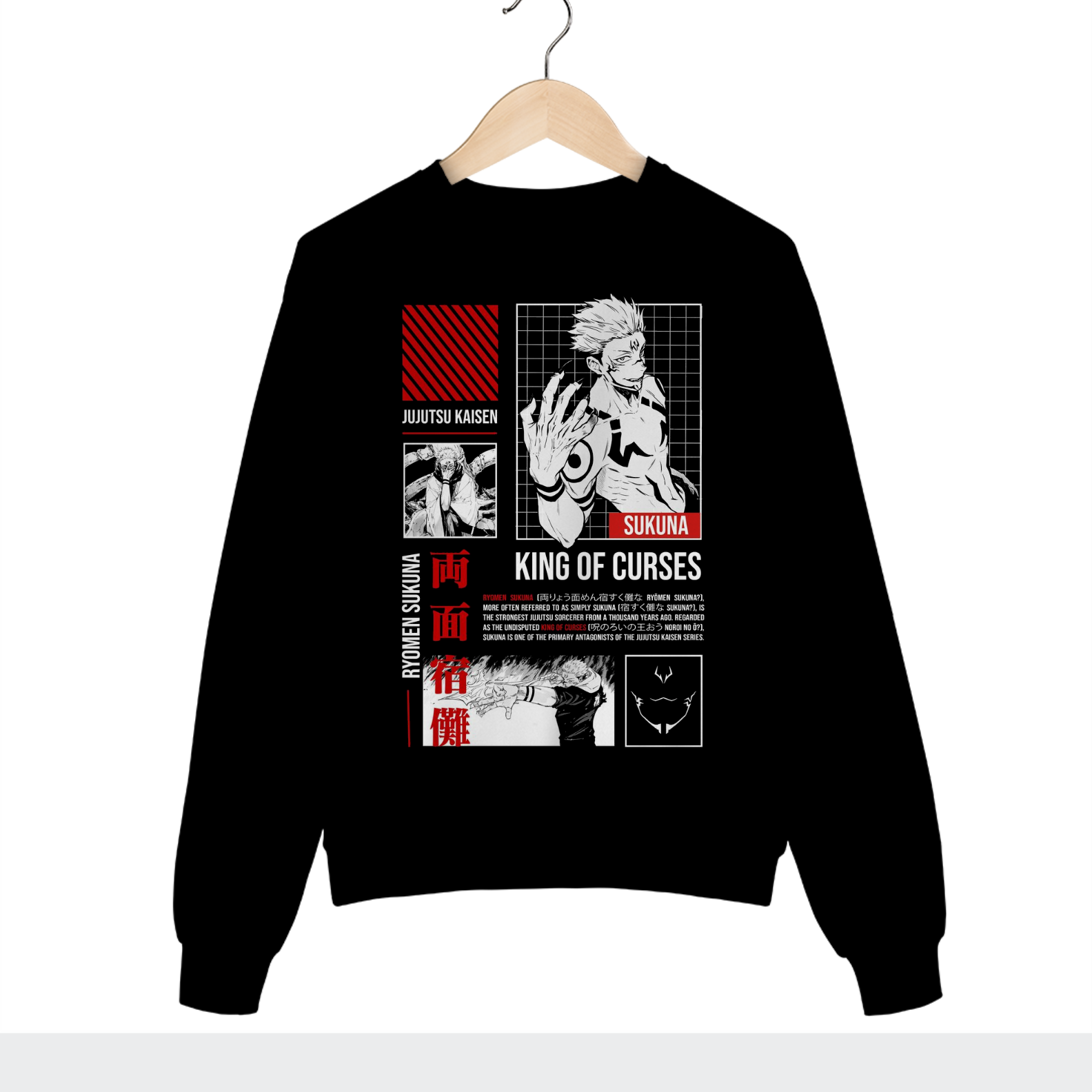 Nome do produto: King of Curses Moletom