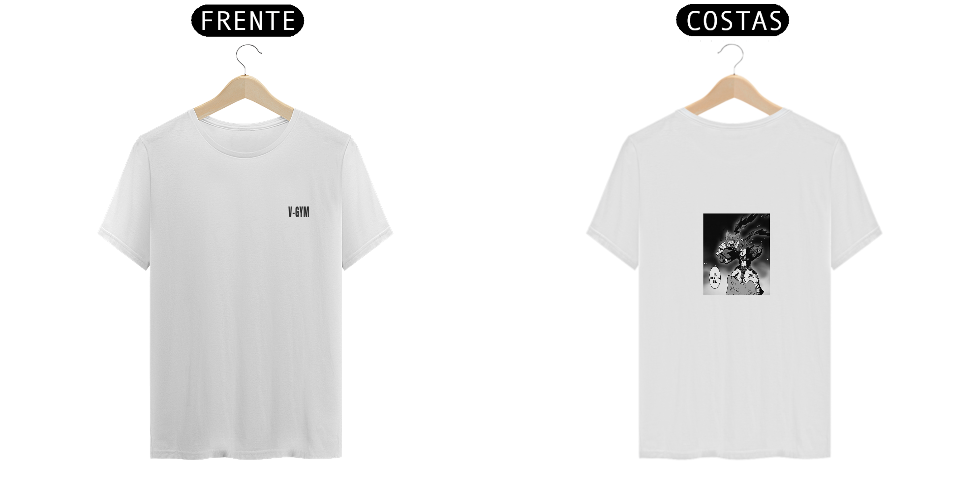 Nome do produto: CAMISETA T-SHIRT GAROU PARA ACADEMIA