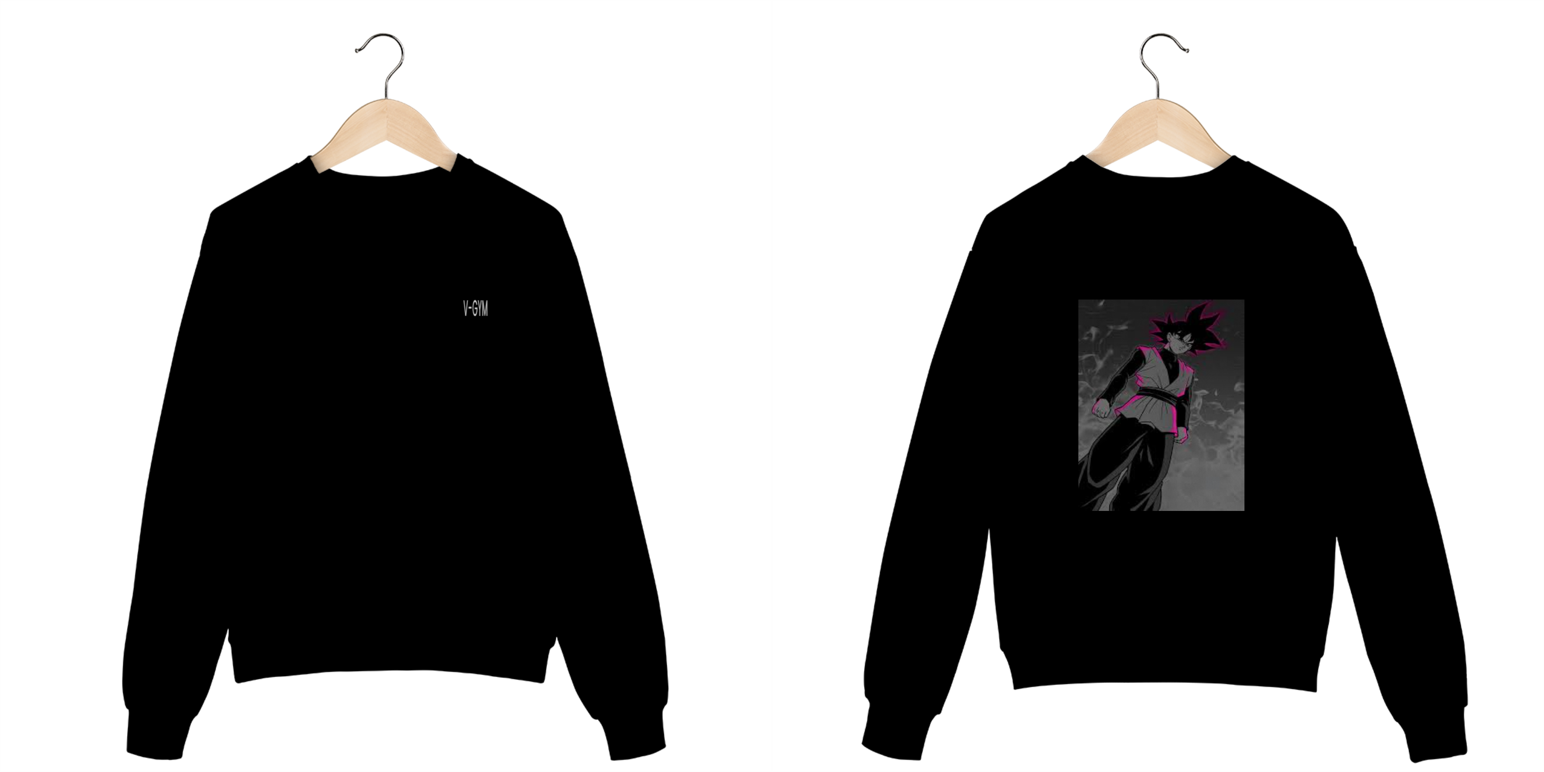 Nome do produto: MOLETON CASACO GOKU BLACK