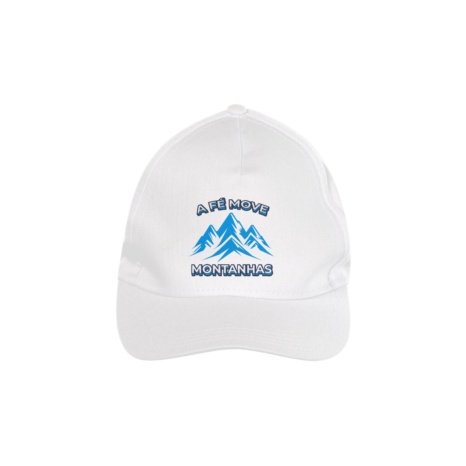 Nome do produto: Boné Prime Confort A Fé Move Montanhas
