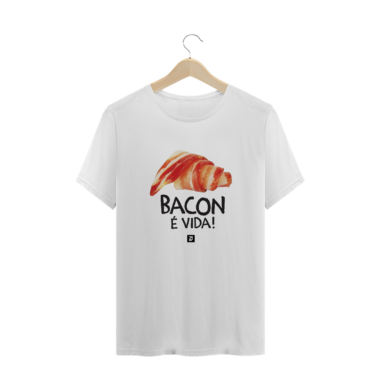 Nome do produto: Bacon é Vida! (plus size)