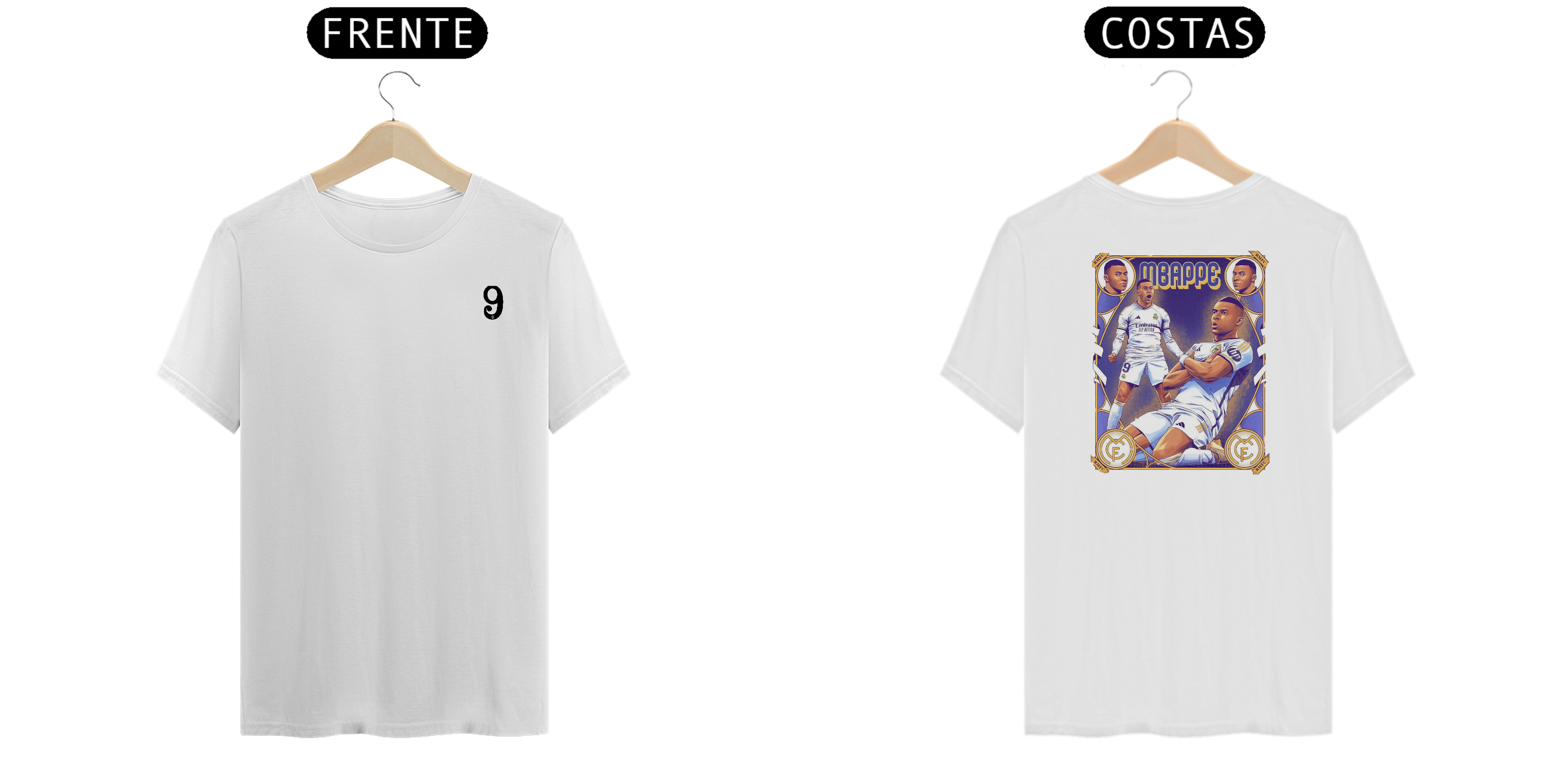 Nome do produto: Mbappé Real Madrid Graphic Tee