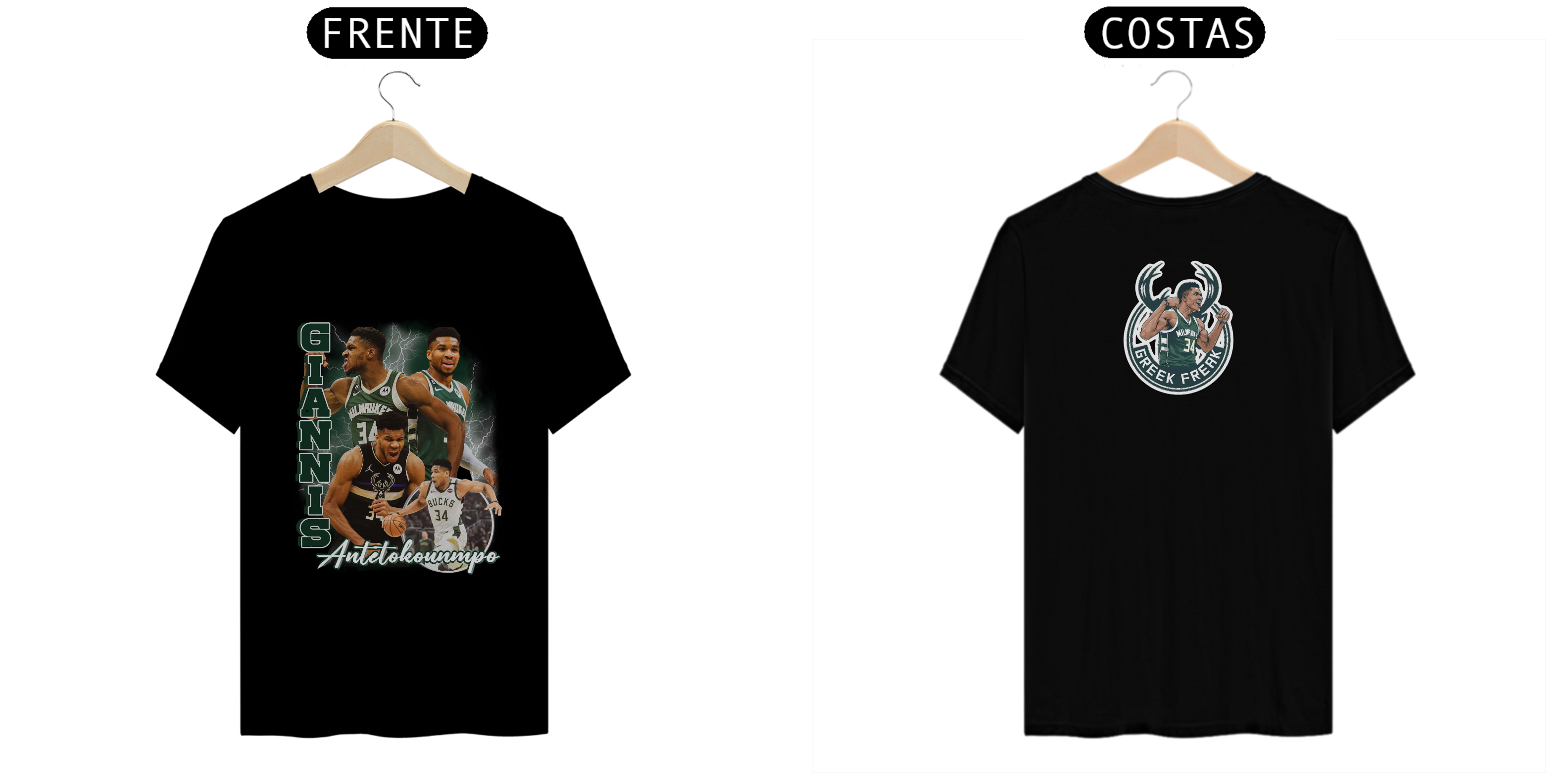 Nome do produto: Giannis Antetokounmpo Tee