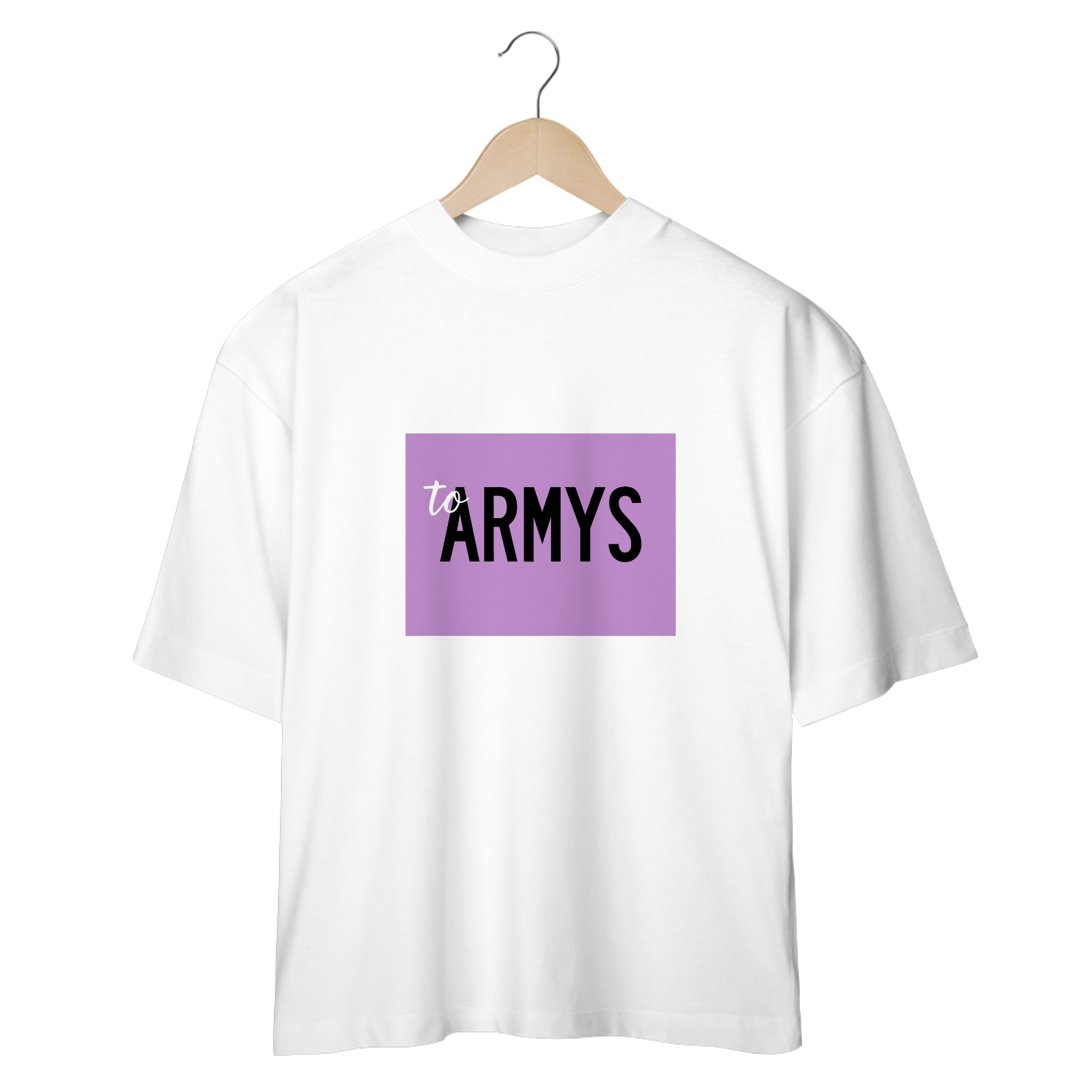 Nome do produto: Camiseta Oversized - To Armys