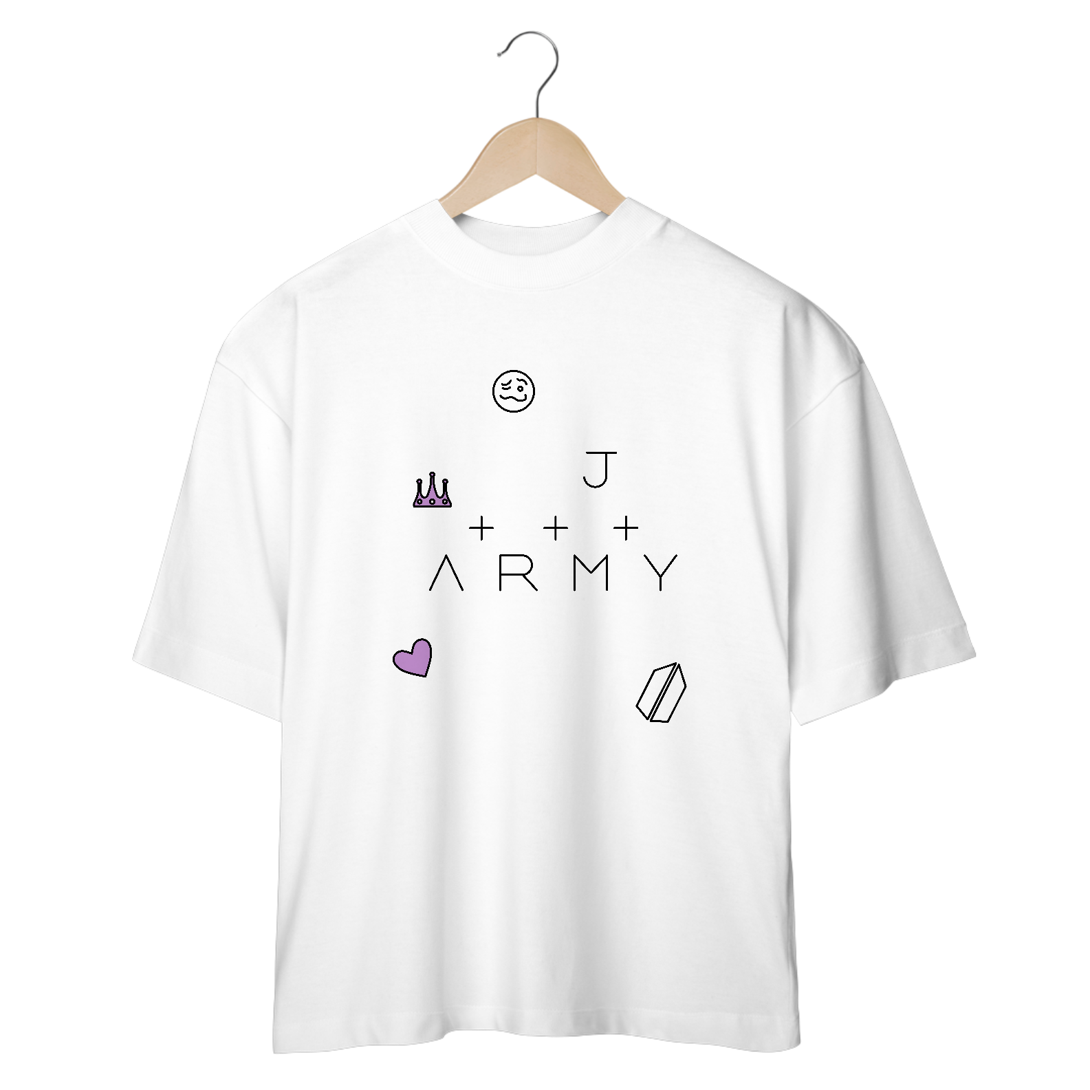 Nome do produto: Camiseta Oversize - Tatoo Army JK